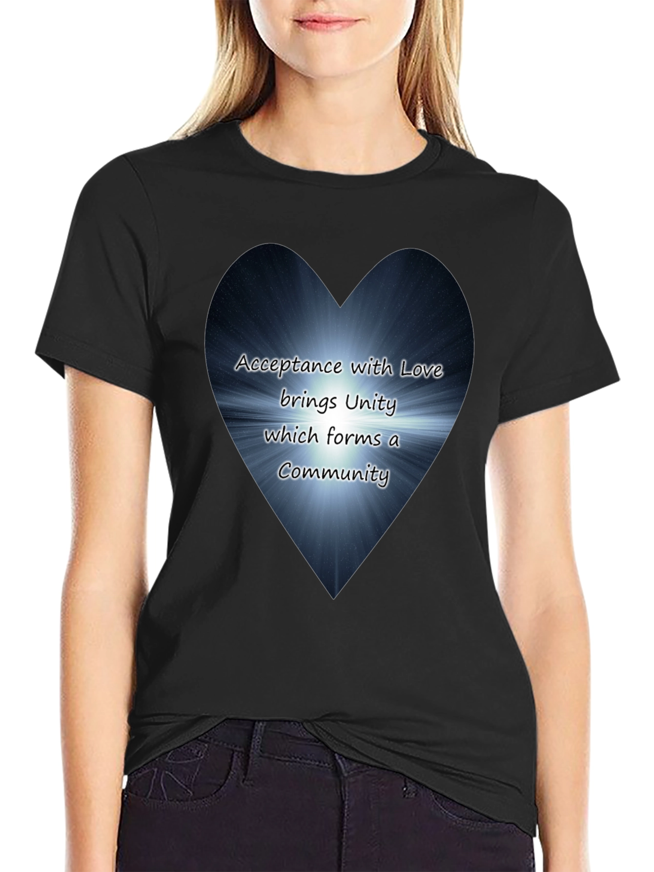 Acceptance with Love T-Shirt - Unity & Community Tee