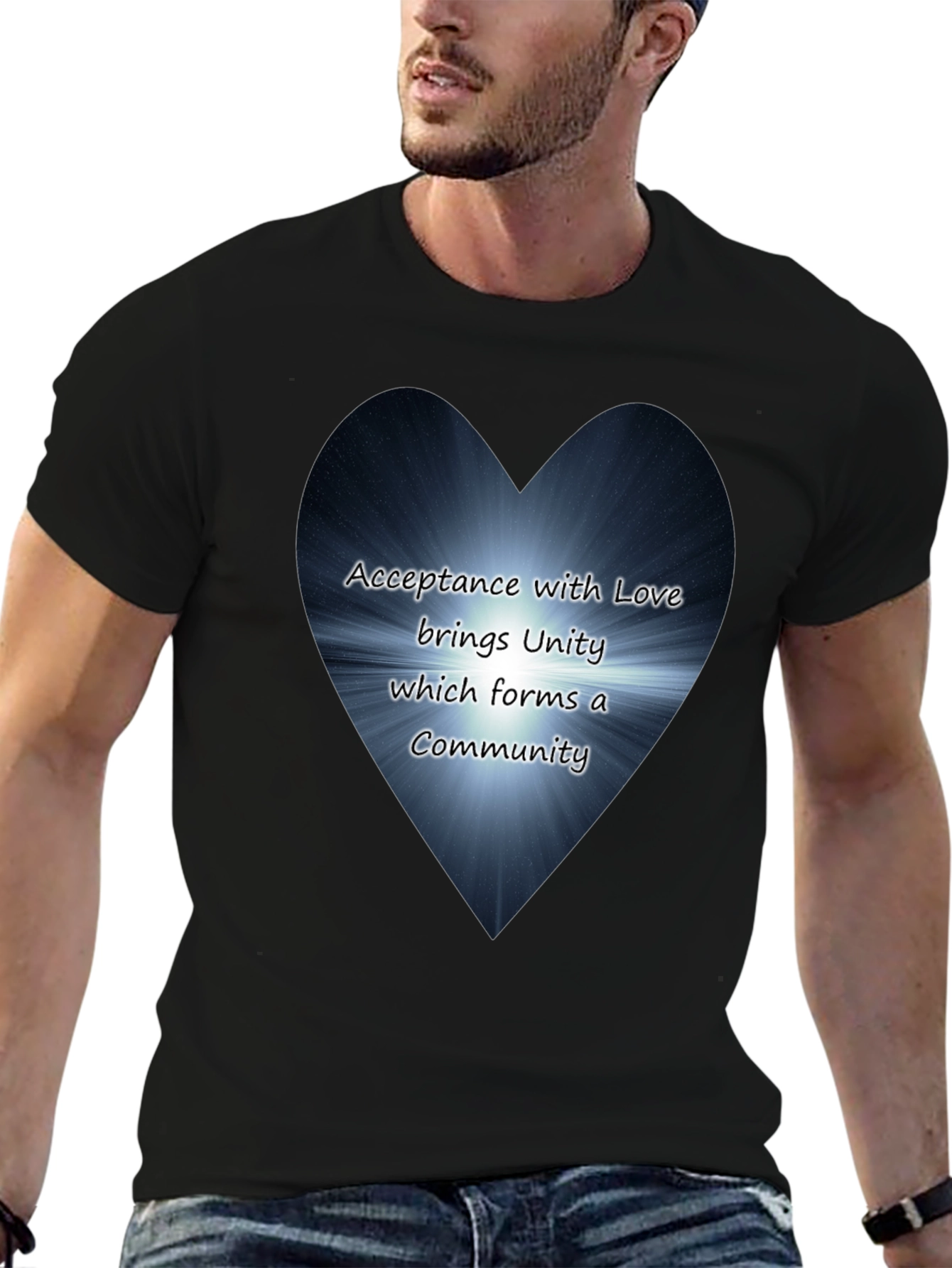 Acceptance with Love T-Shirt - Unity & Community Tee