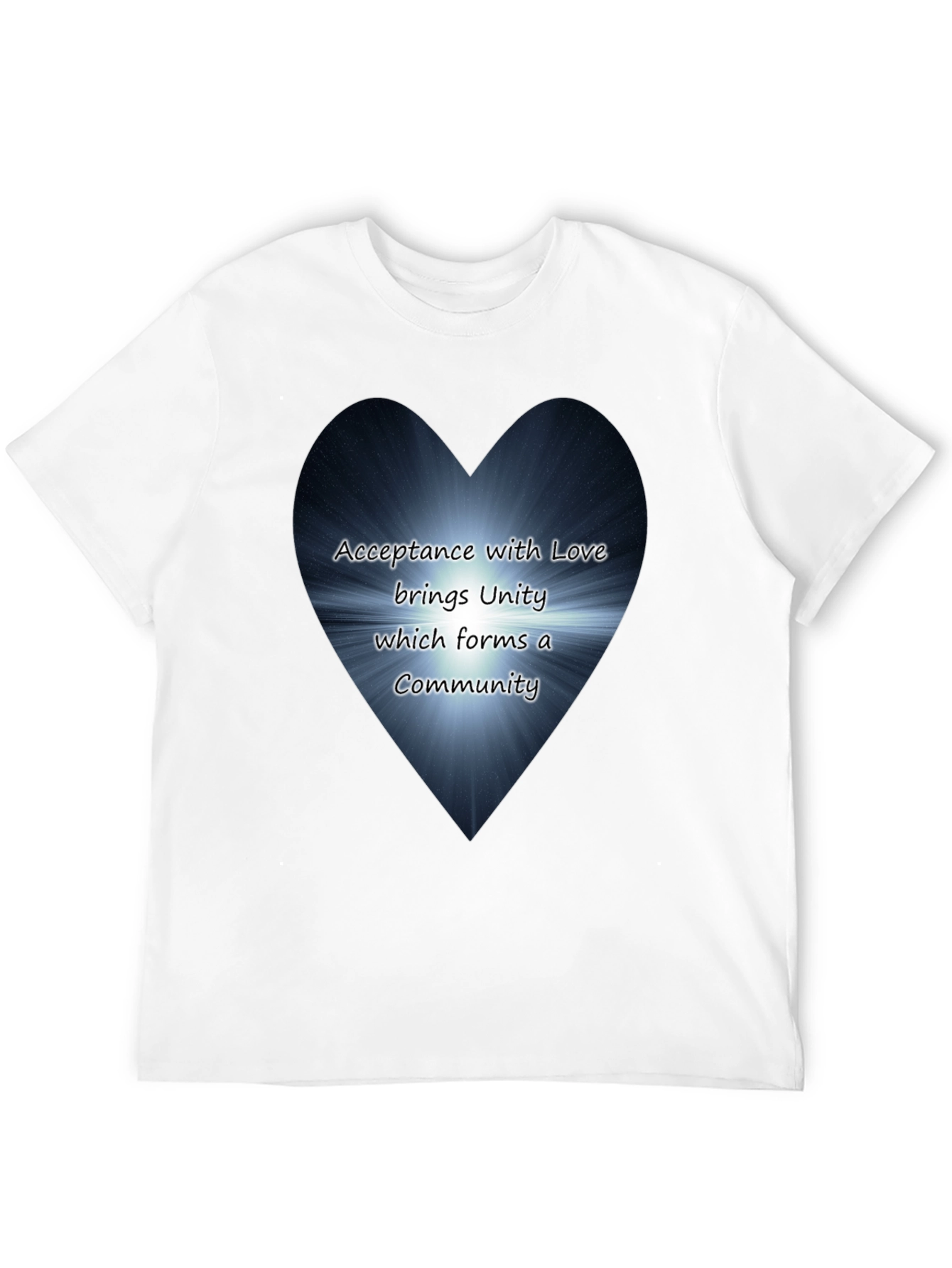 Acceptance with Love T-Shirt - Unity & Community Tee