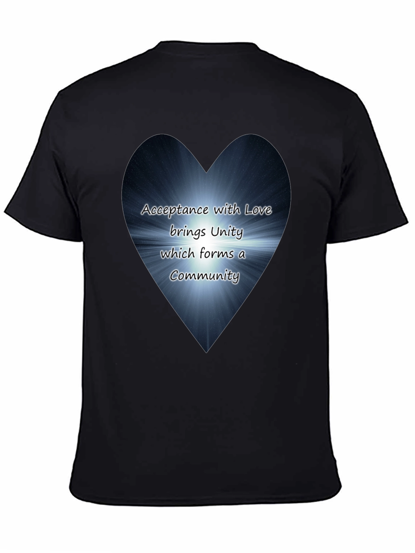 Acceptance with Love T-Shirt - Unity & Community Tee