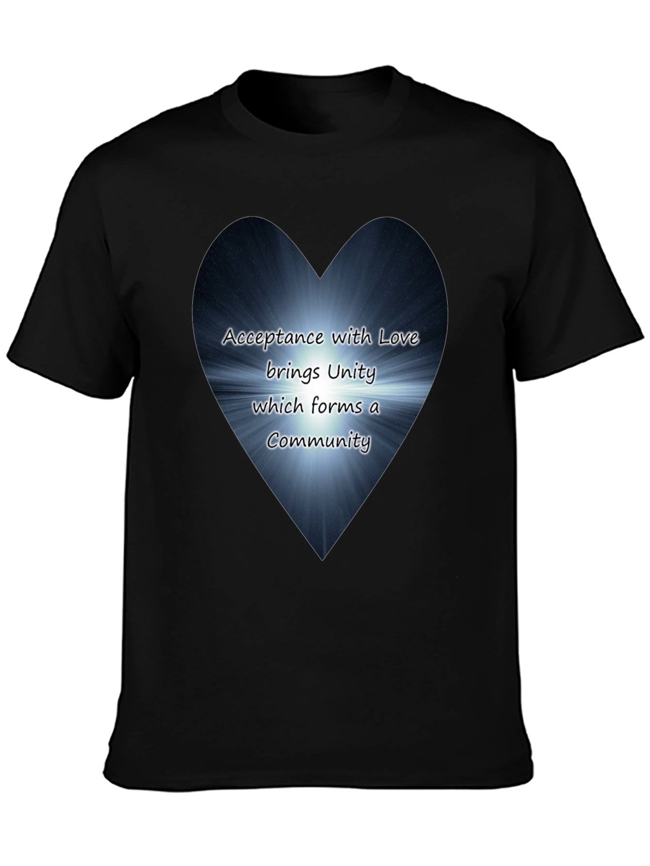 Acceptance with Love T-Shirt - Unity & Community Tee