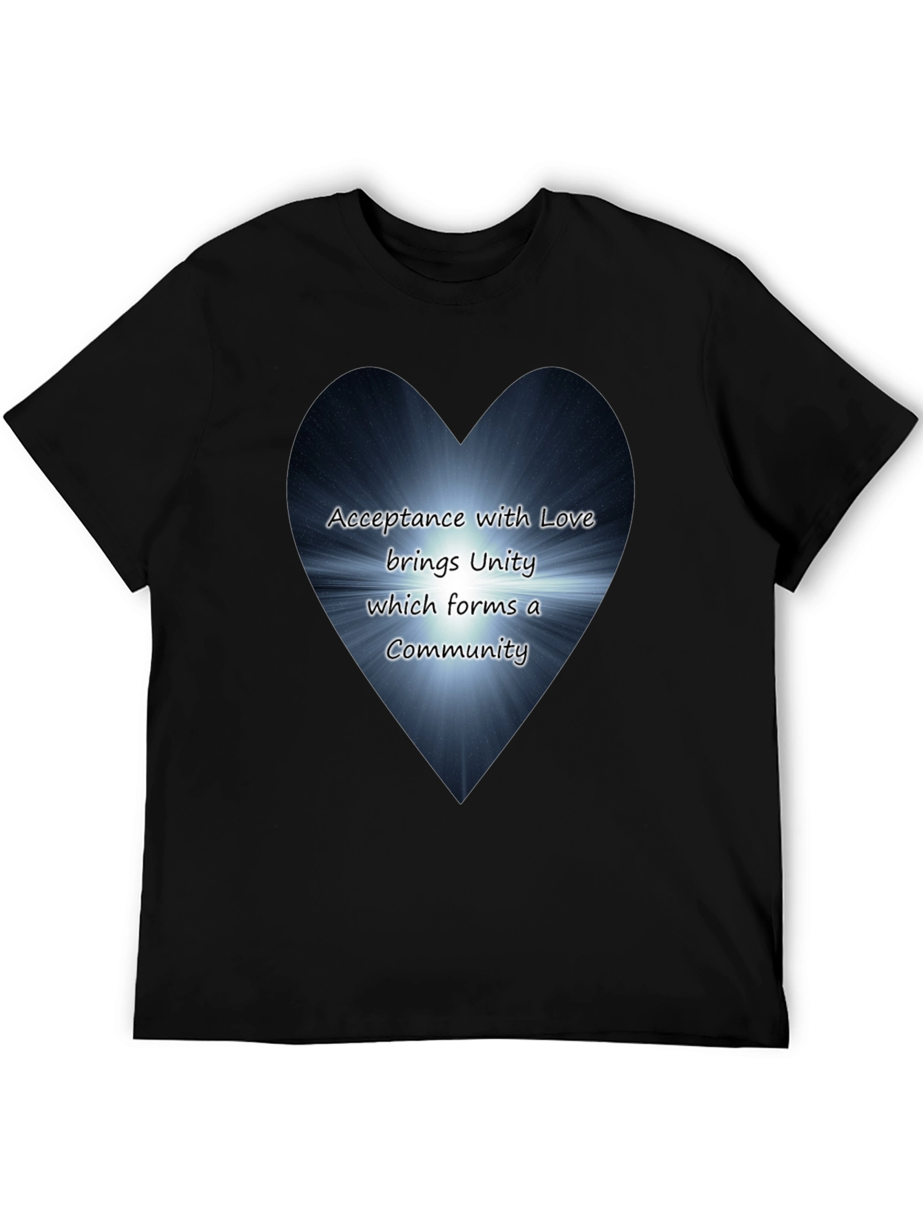 Acceptance with Love T-Shirt - Unity & Community Tee