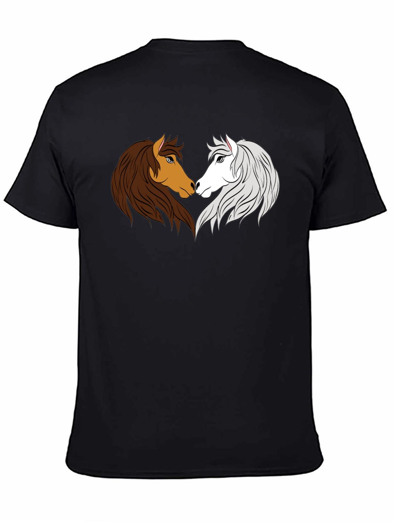 Yin Yang Horse Graphic Tee
