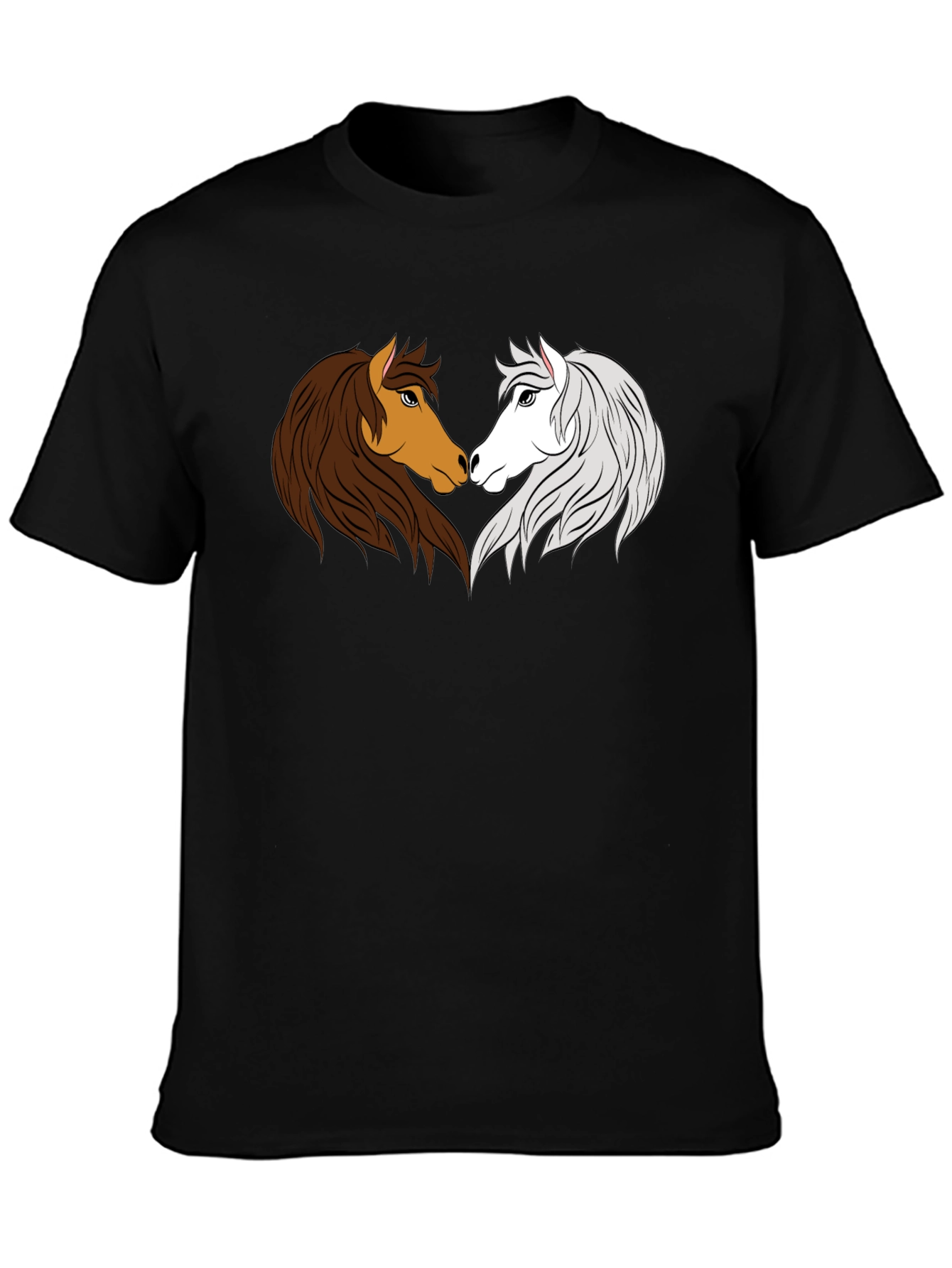 Yin Yang Horse Graphic Tee