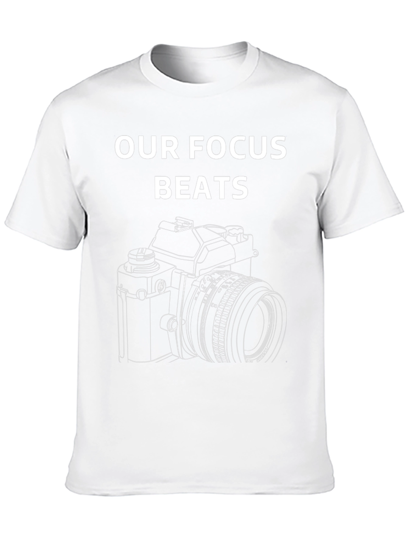 Camera Focus Graphic Tee - Photographer T-Shirt