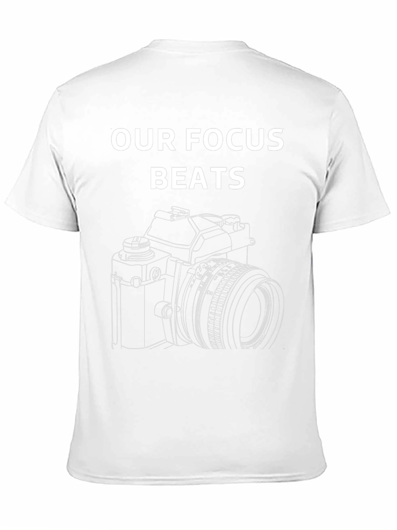 Camera Focus Graphic Tee - Photographer T-Shirt