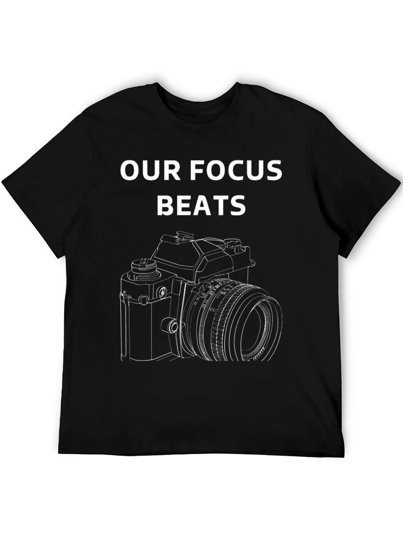 Camera Focus Graphic Tee - Photographer T-Shirt