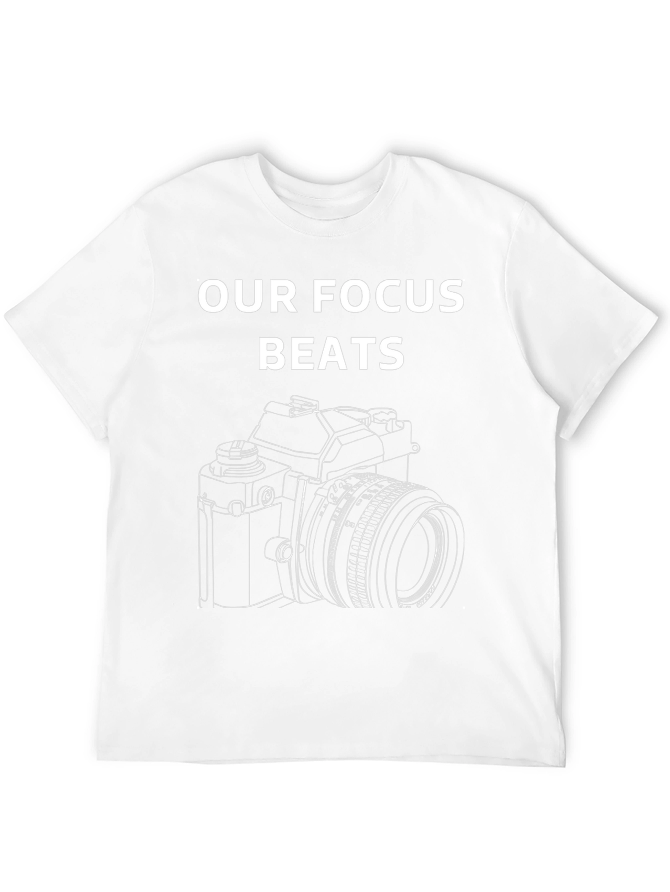 Camera Focus Graphic Tee - Photographer T-Shirt