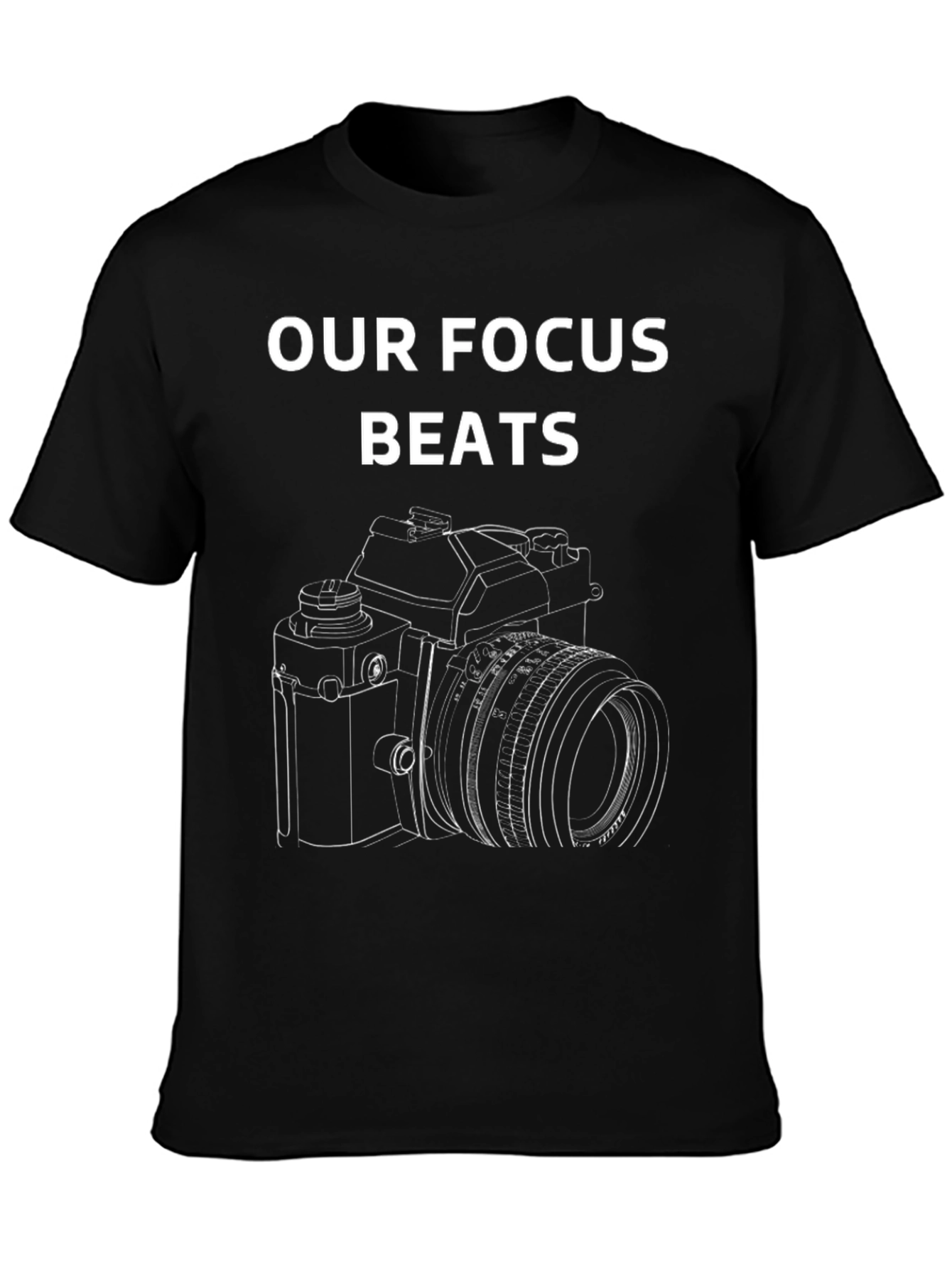Camera Focus Graphic Tee - Photographer T-Shirt