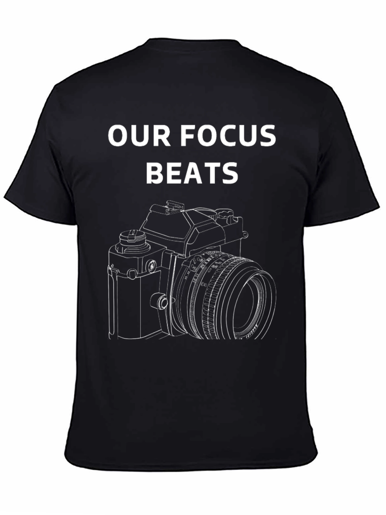 Camera Focus Graphic Tee - Photographer T-Shirt