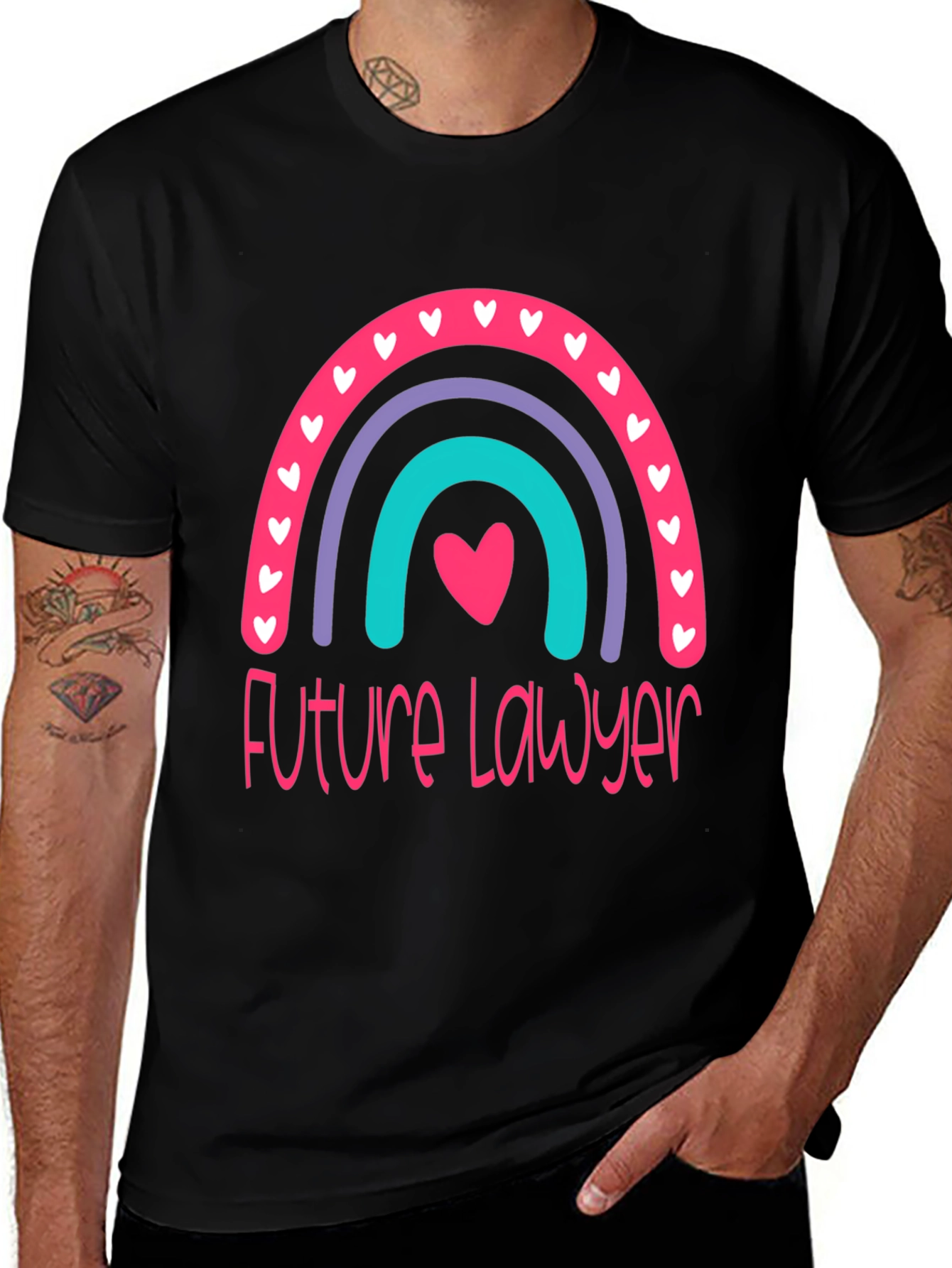 Future Lawyer Rainbow T-Shirt