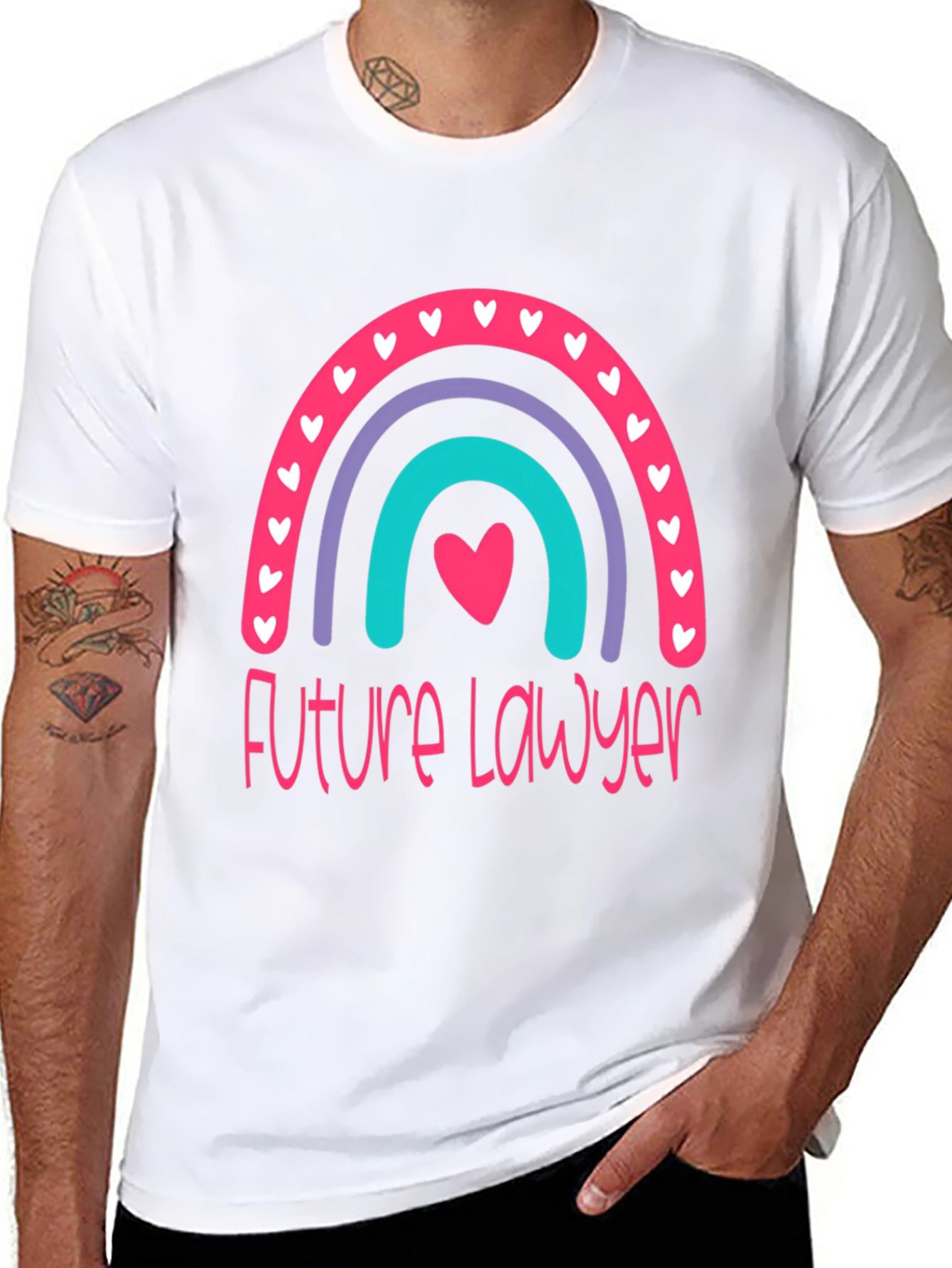 Future Lawyer Rainbow T-Shirt