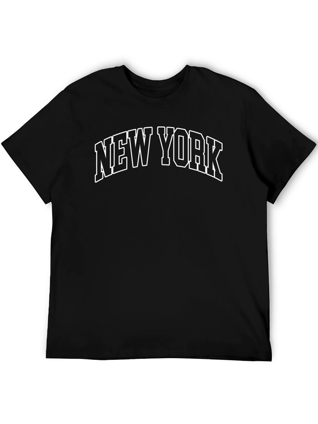 New York Graphic Tee - Black Classic Design