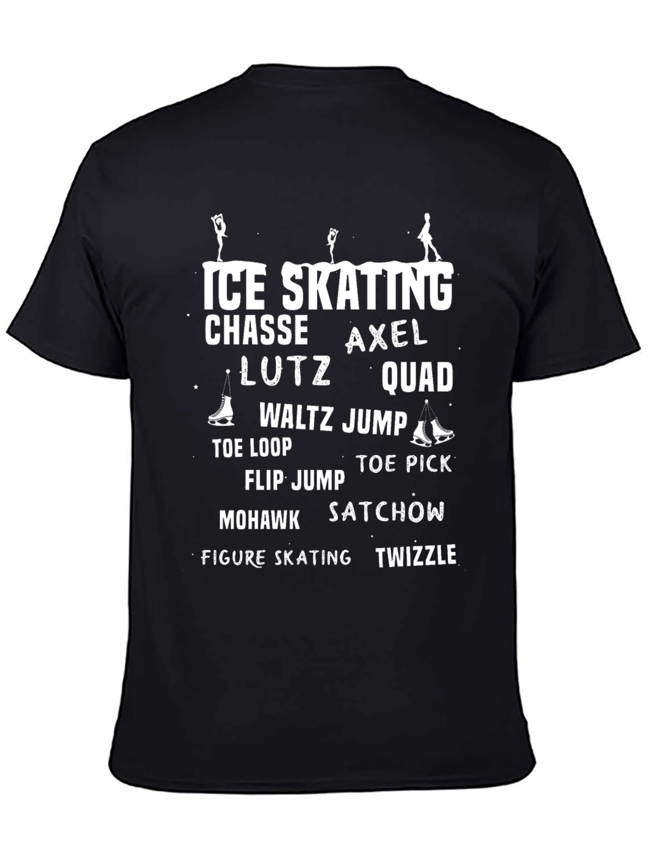 Ice Skating T-Shirt Figure Skating Jumps