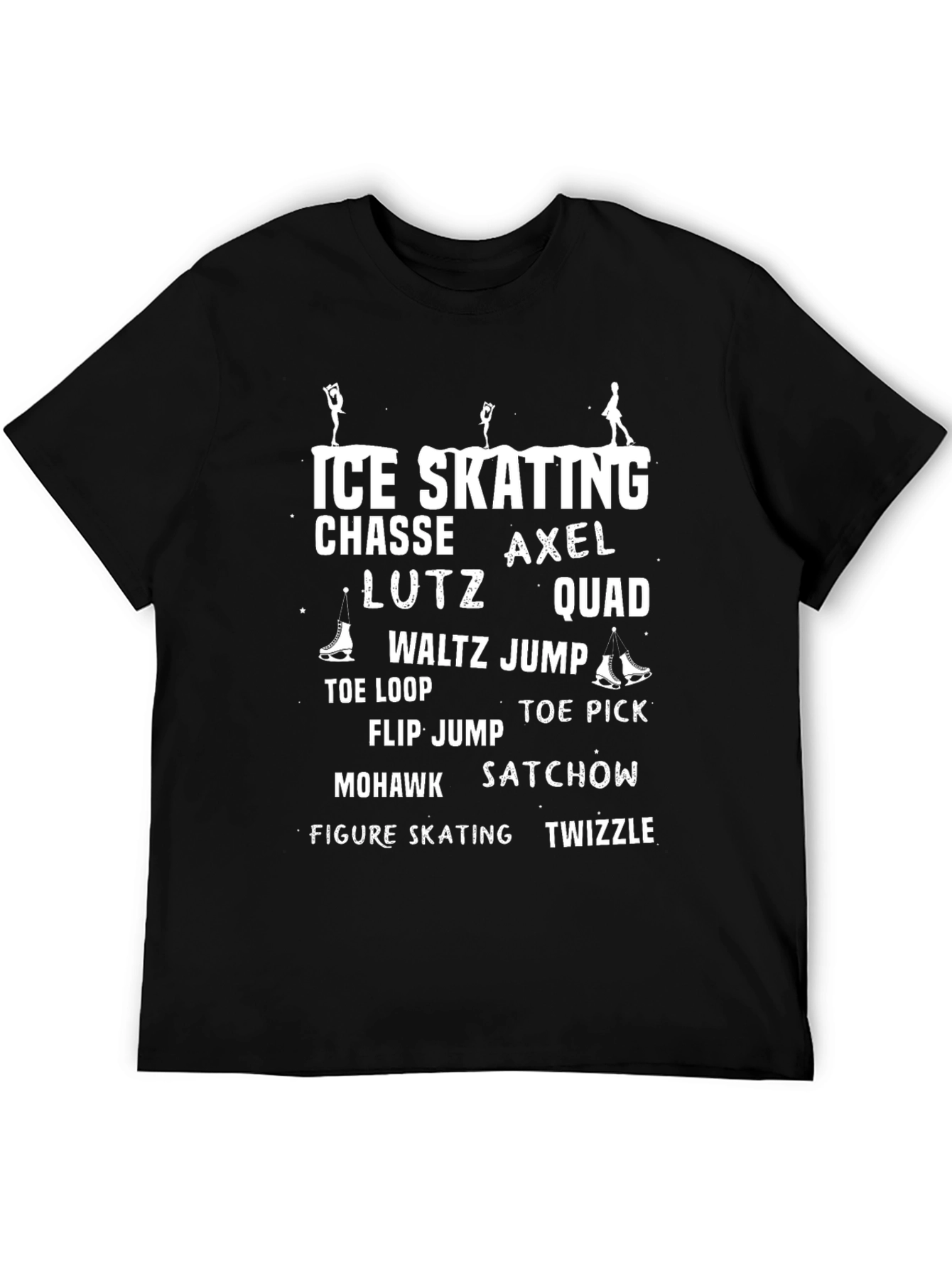 Ice Skating T-Shirt Figure Skating Jumps
