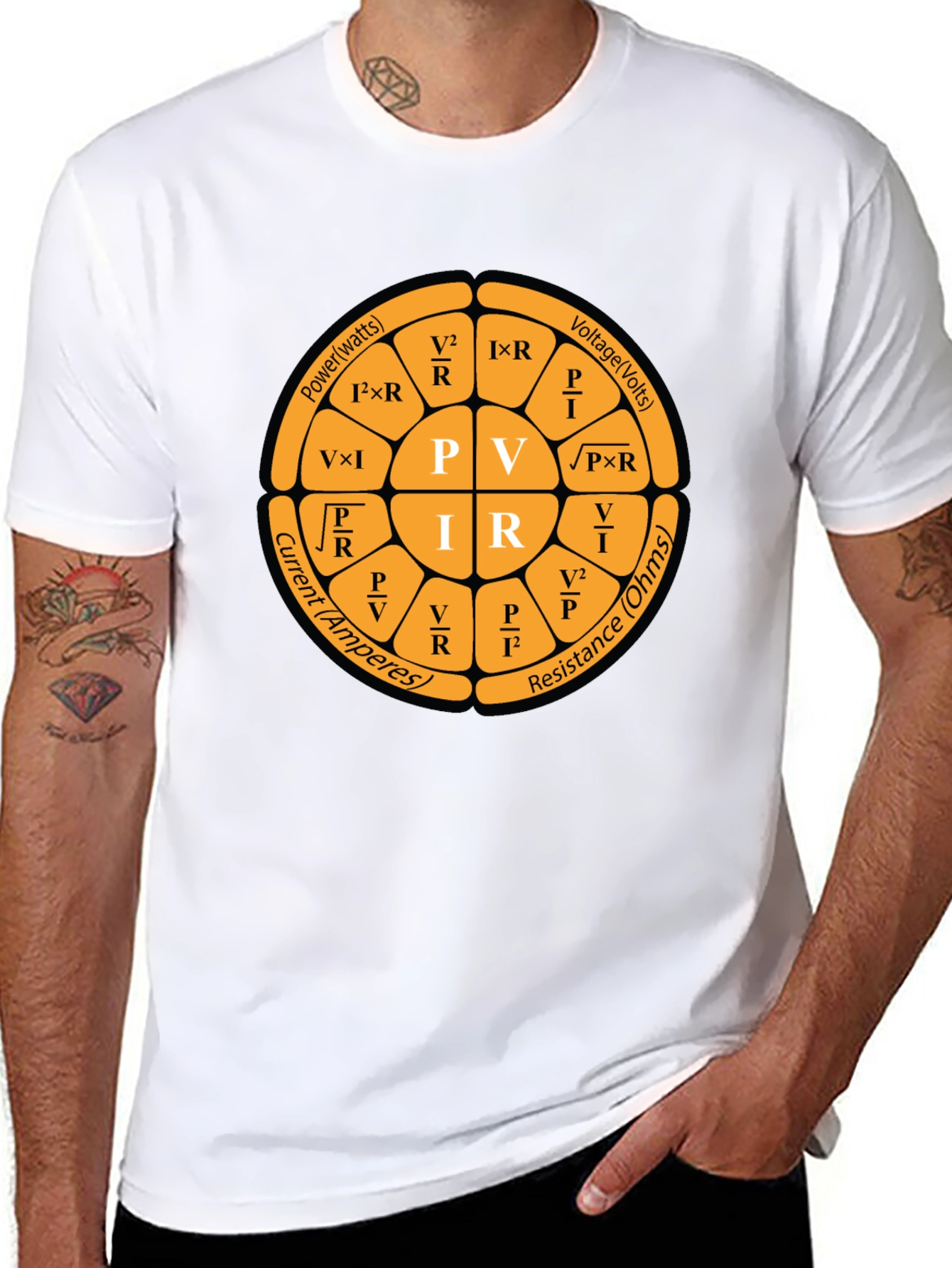 Electrical Engineering Ohms Law Formula T-Shirt
