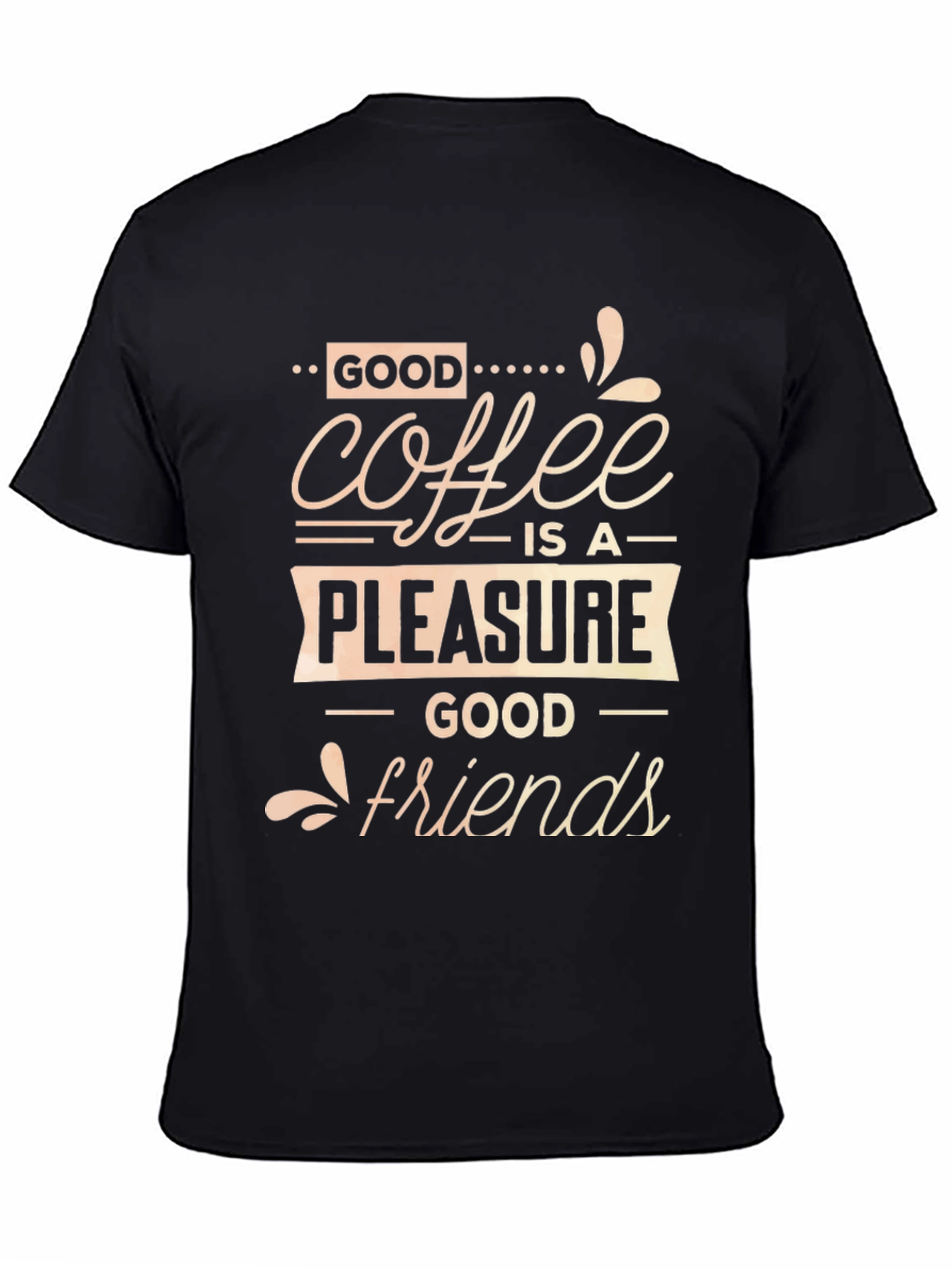 Good Coffee Good Friends Graphic Tee