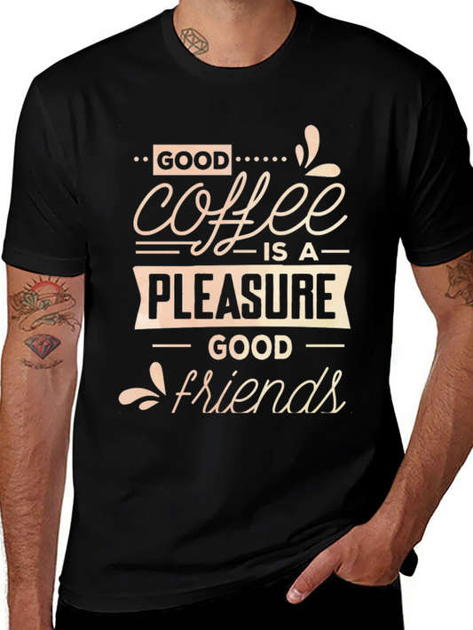Good Coffee Good Friends Graphic Tee