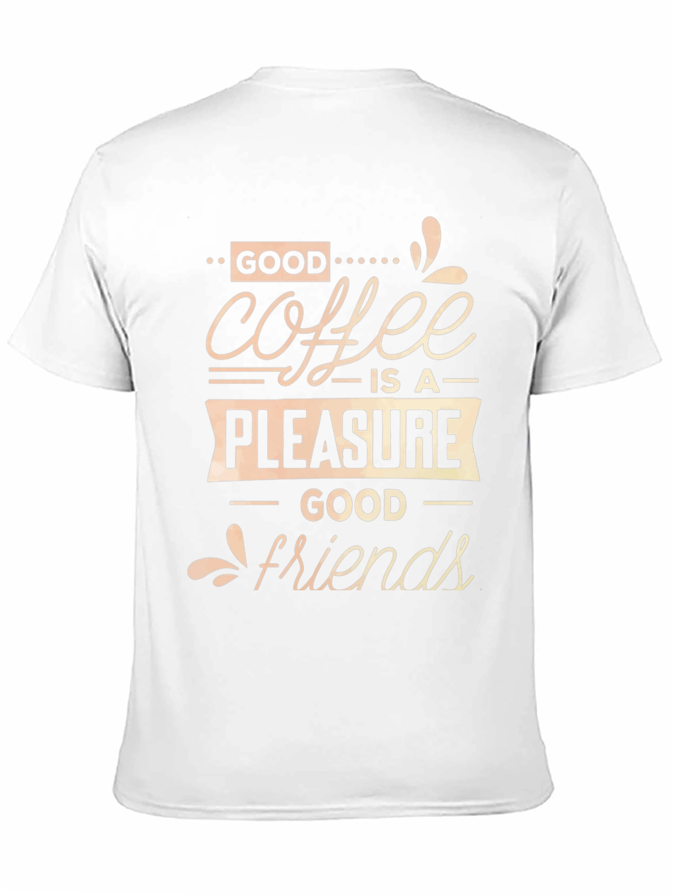Good Coffee Good Friends Graphic Tee