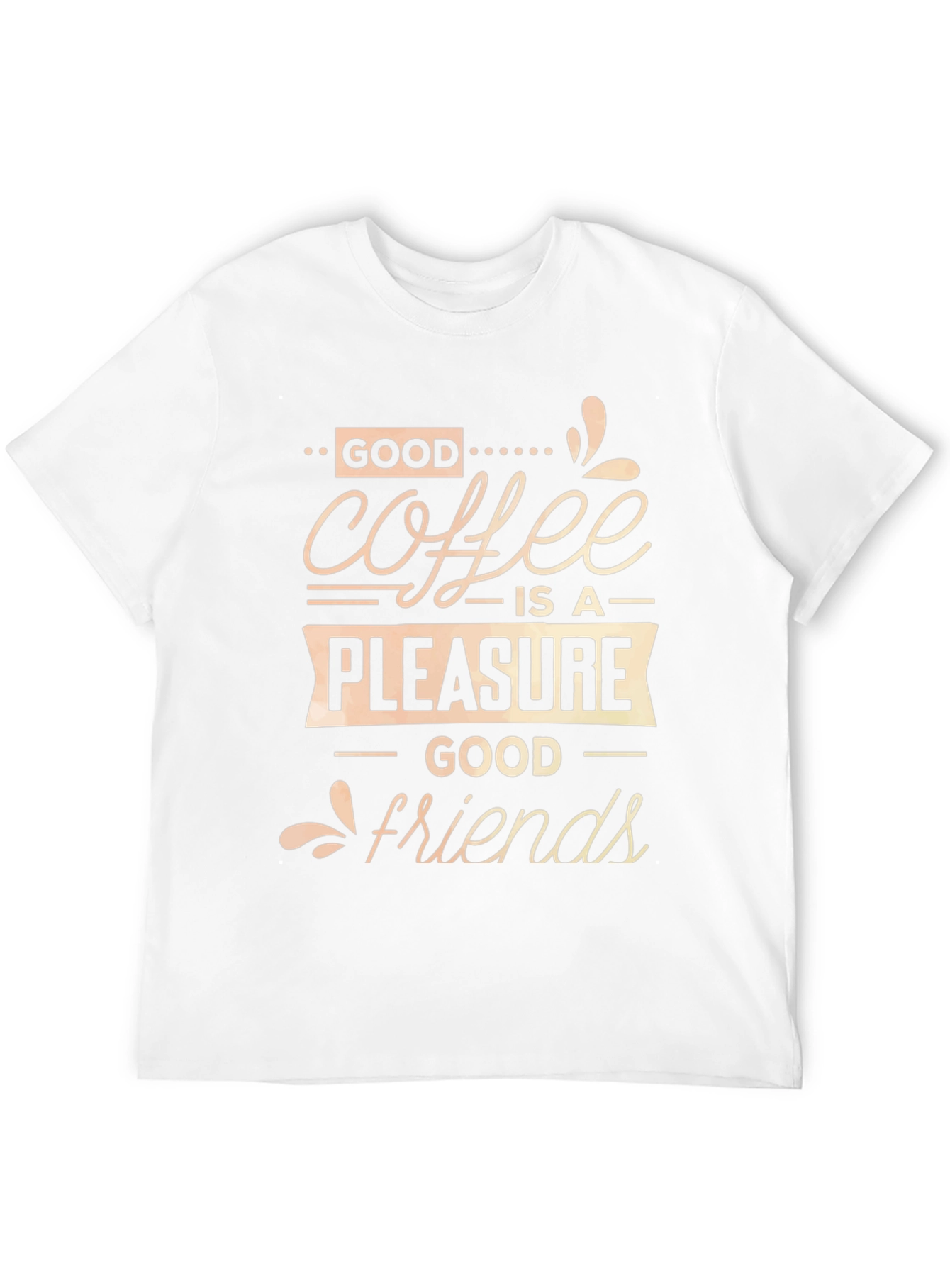 Good Coffee Good Friends Graphic Tee