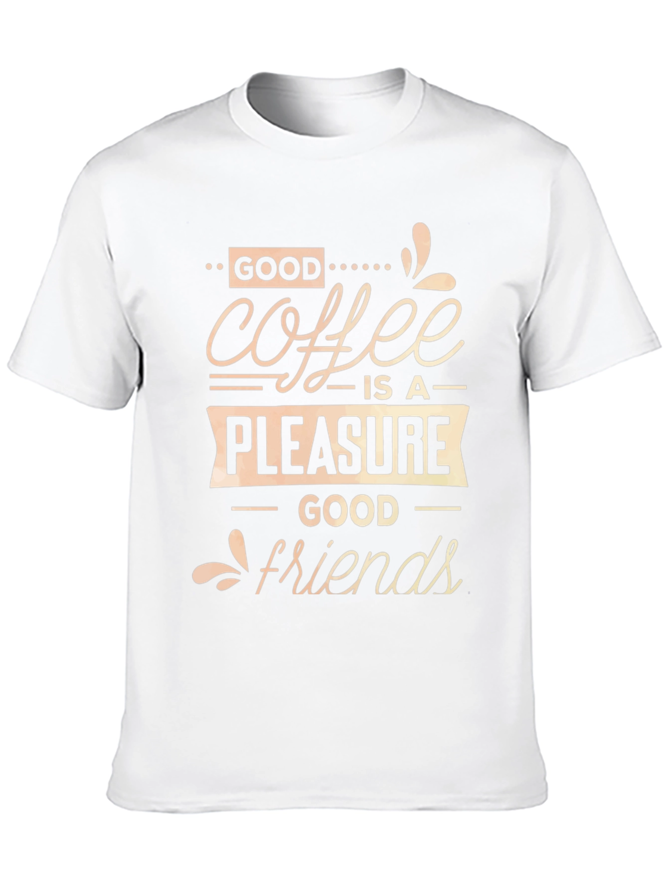 Good Coffee Good Friends Graphic Tee