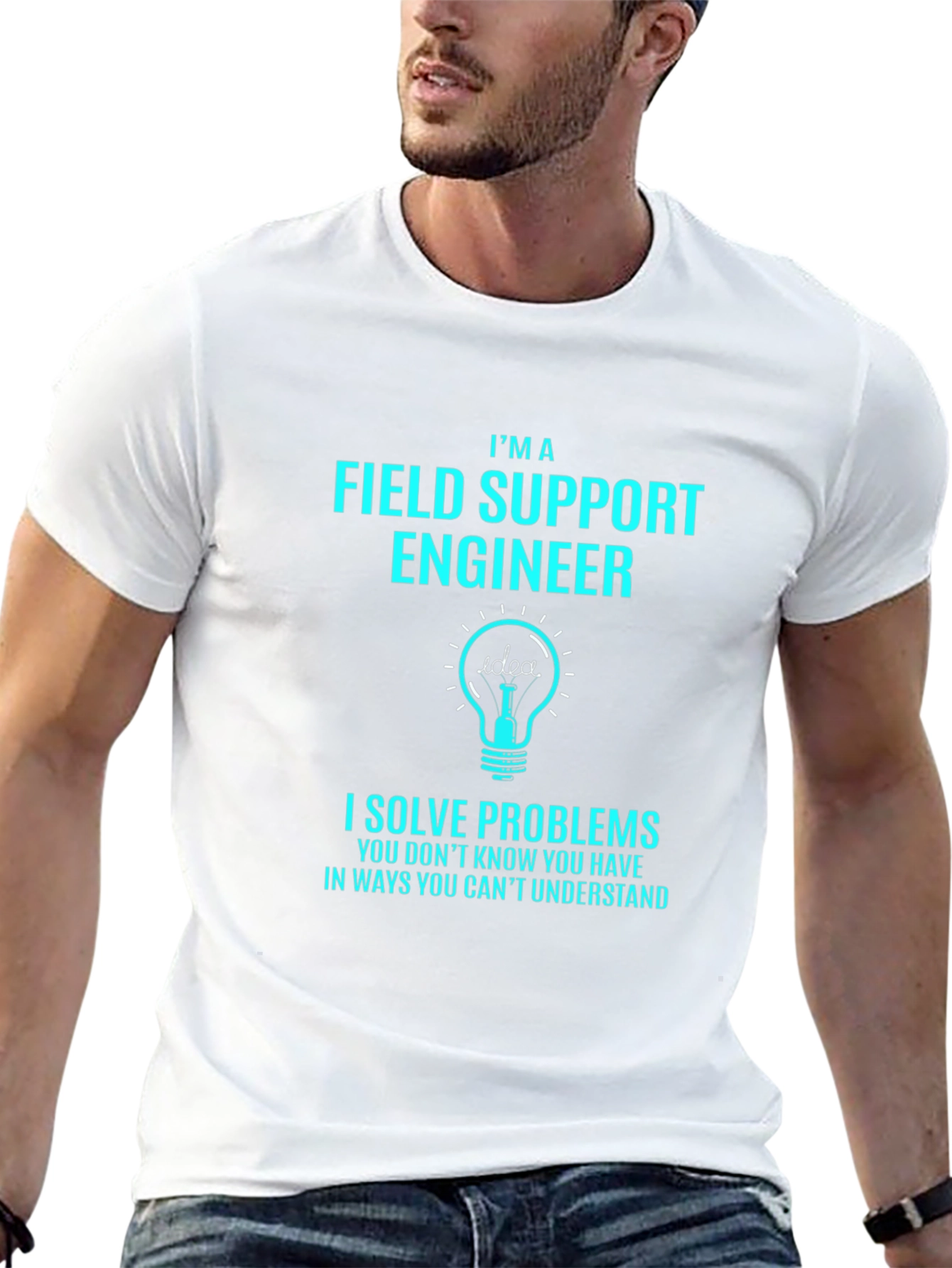 Field Support Engineer T-Shirt - I Solve Problems