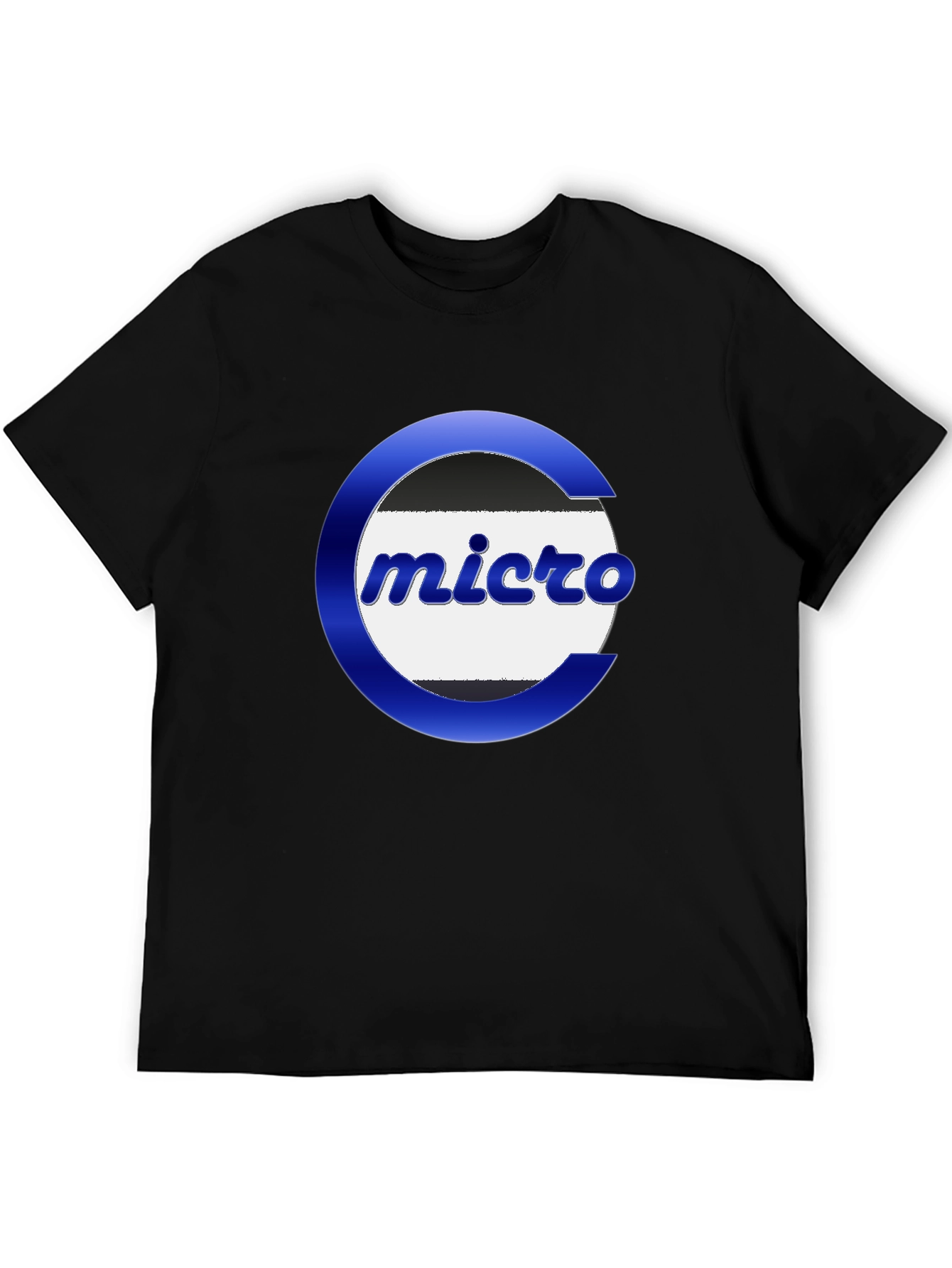 Micro Logo Graphic Tee - Black