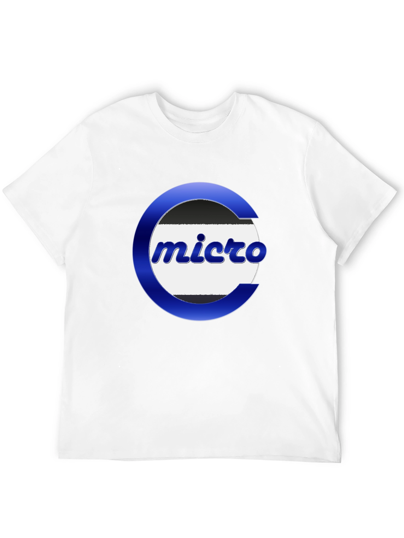Micro Logo Graphic Tee - Black
