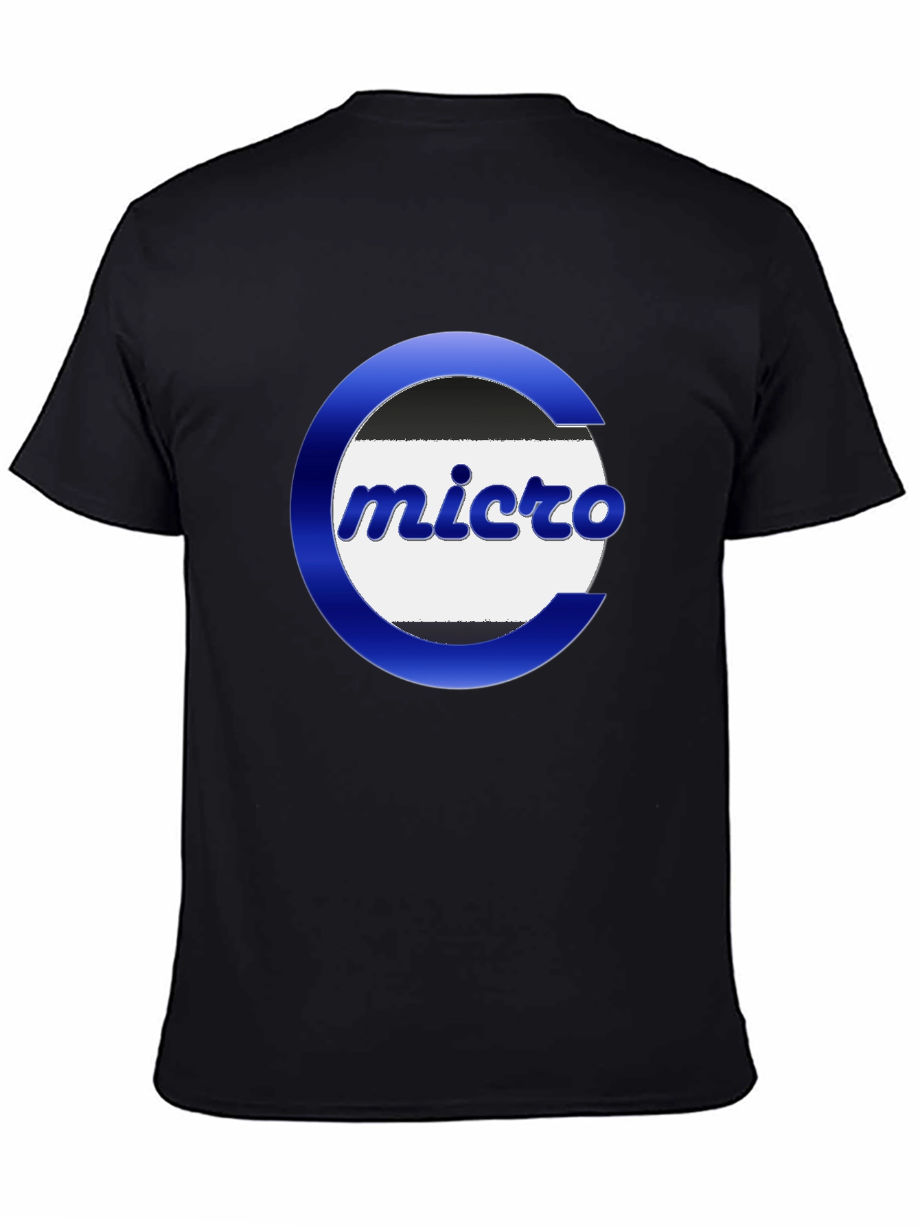 Micro Logo Graphic Tee - Black
