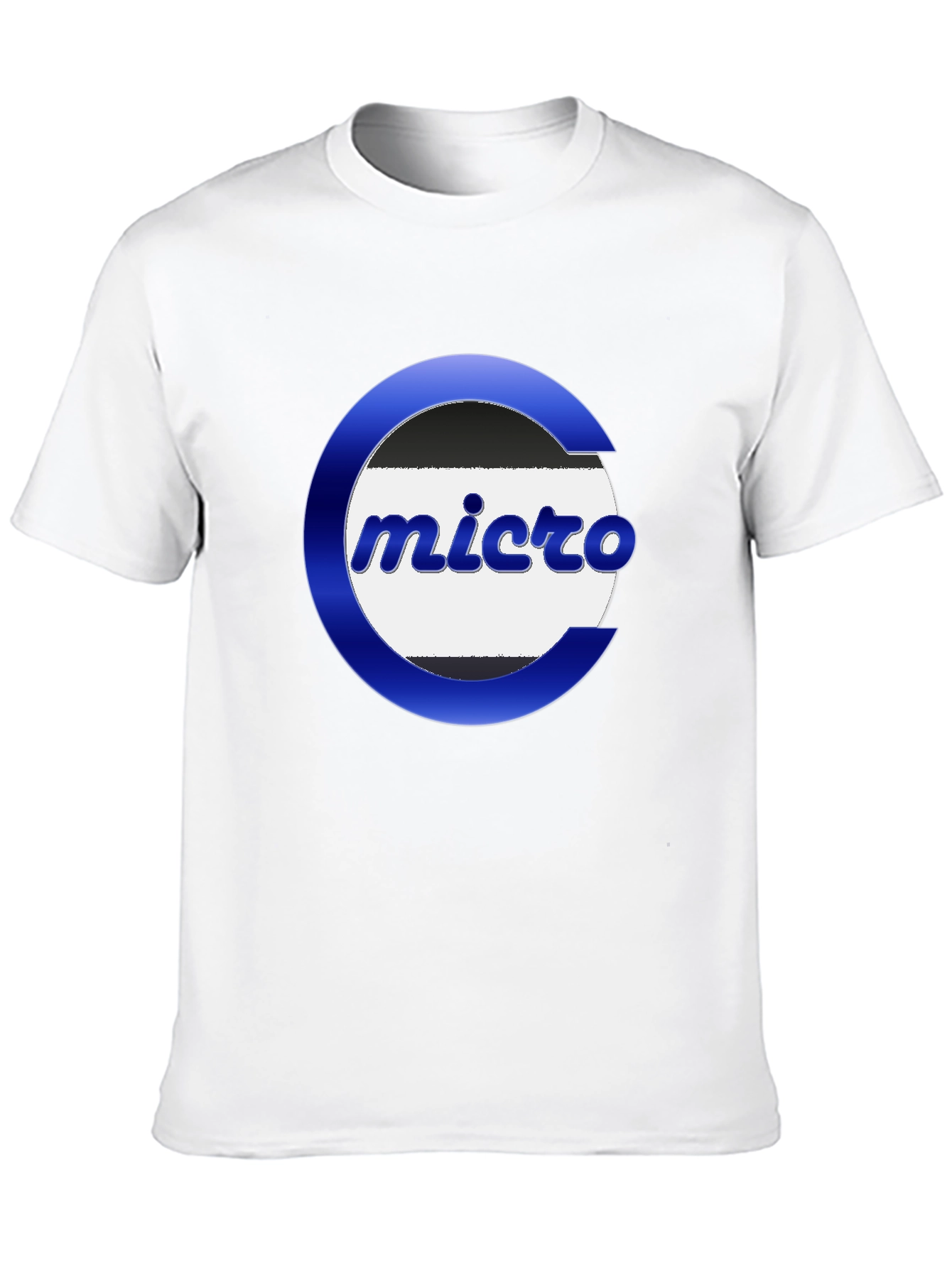Micro Logo Graphic Tee - Black