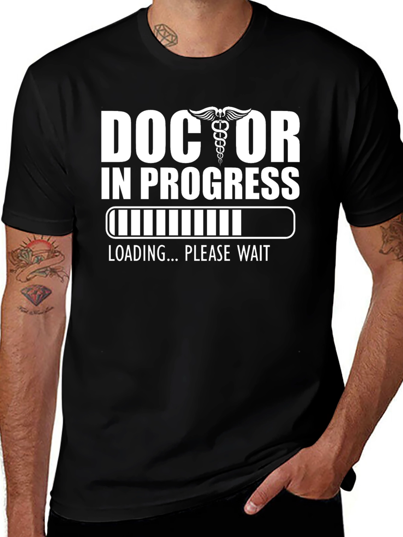 Doctor in Progress Loading Funny T-Shirt