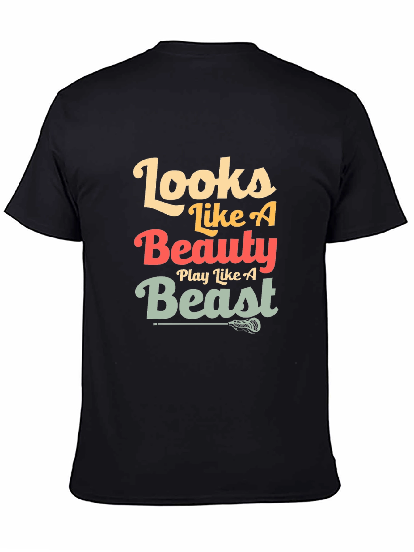 Looks Like A Beauty Play Like A Beast T-Shirt