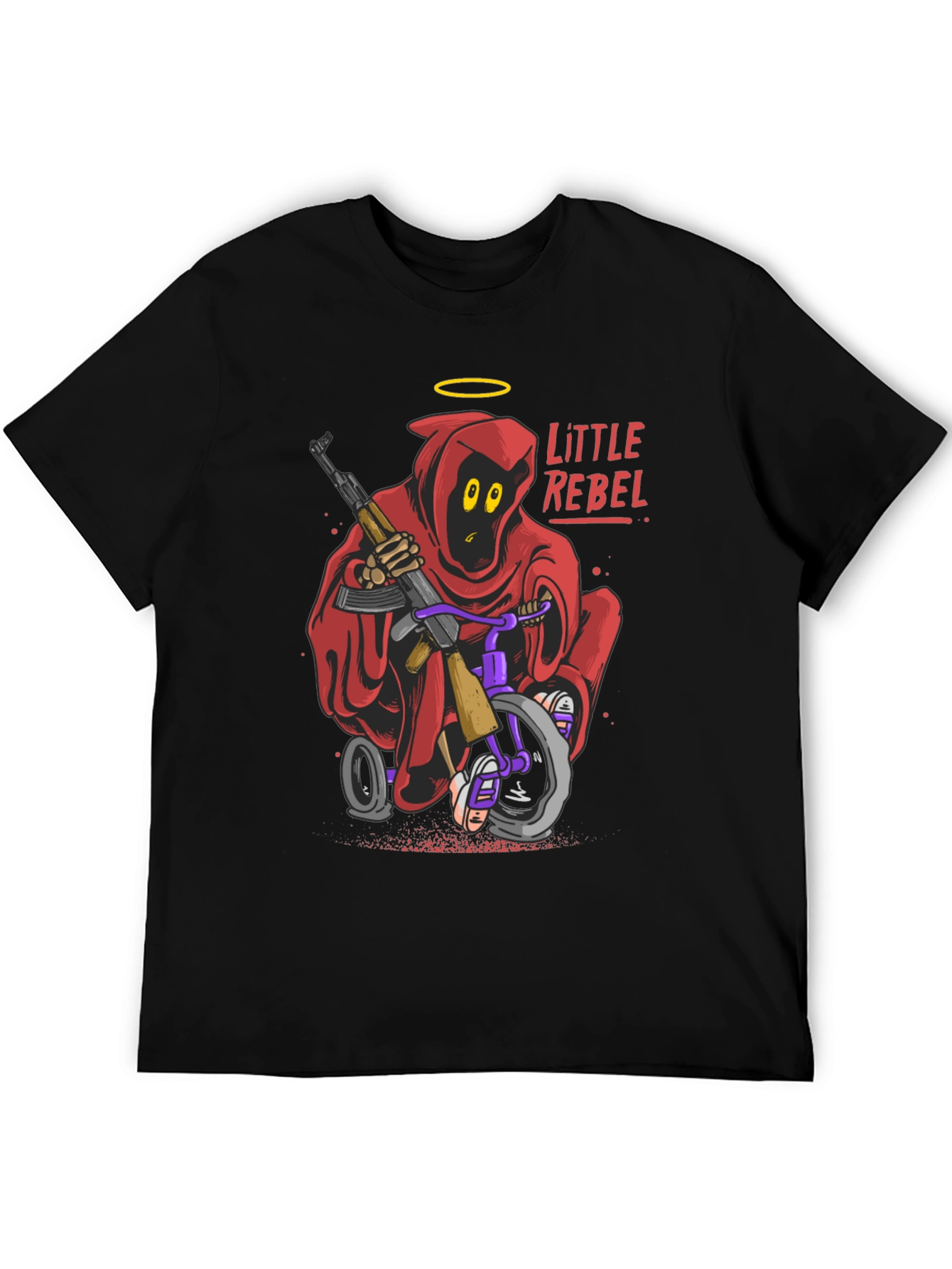 Little Rebel Graphic T-Shirt - Edgy Streetwear