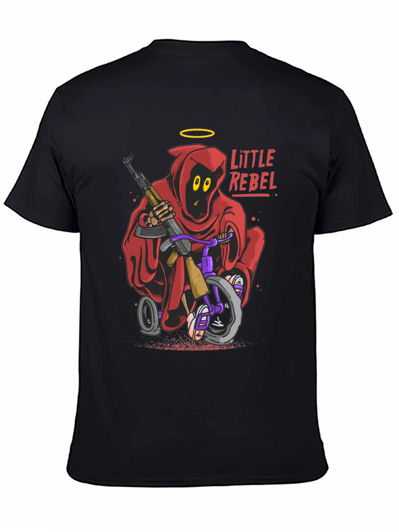Little Rebel Graphic T-Shirt - Edgy Streetwear