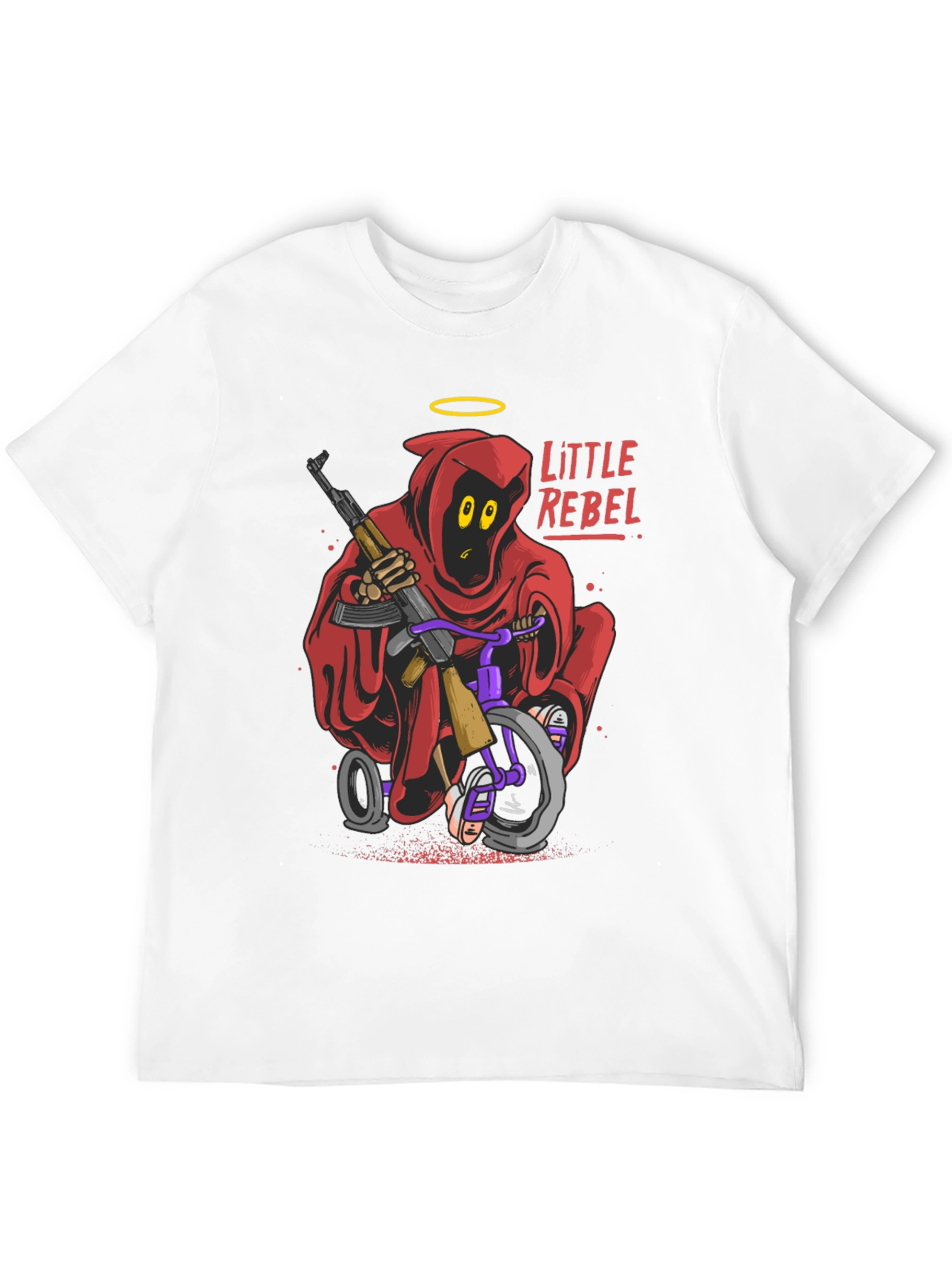 Little Rebel Graphic T-Shirt - Edgy Streetwear
