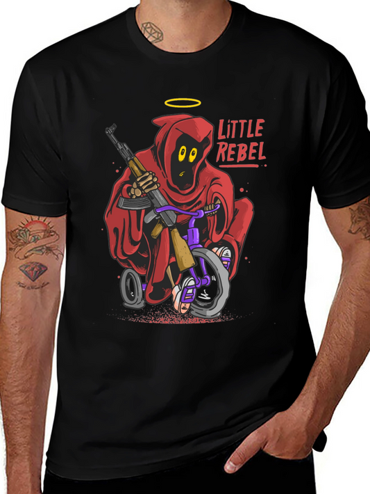 Little Rebel Graphic T-Shirt - Edgy Streetwear