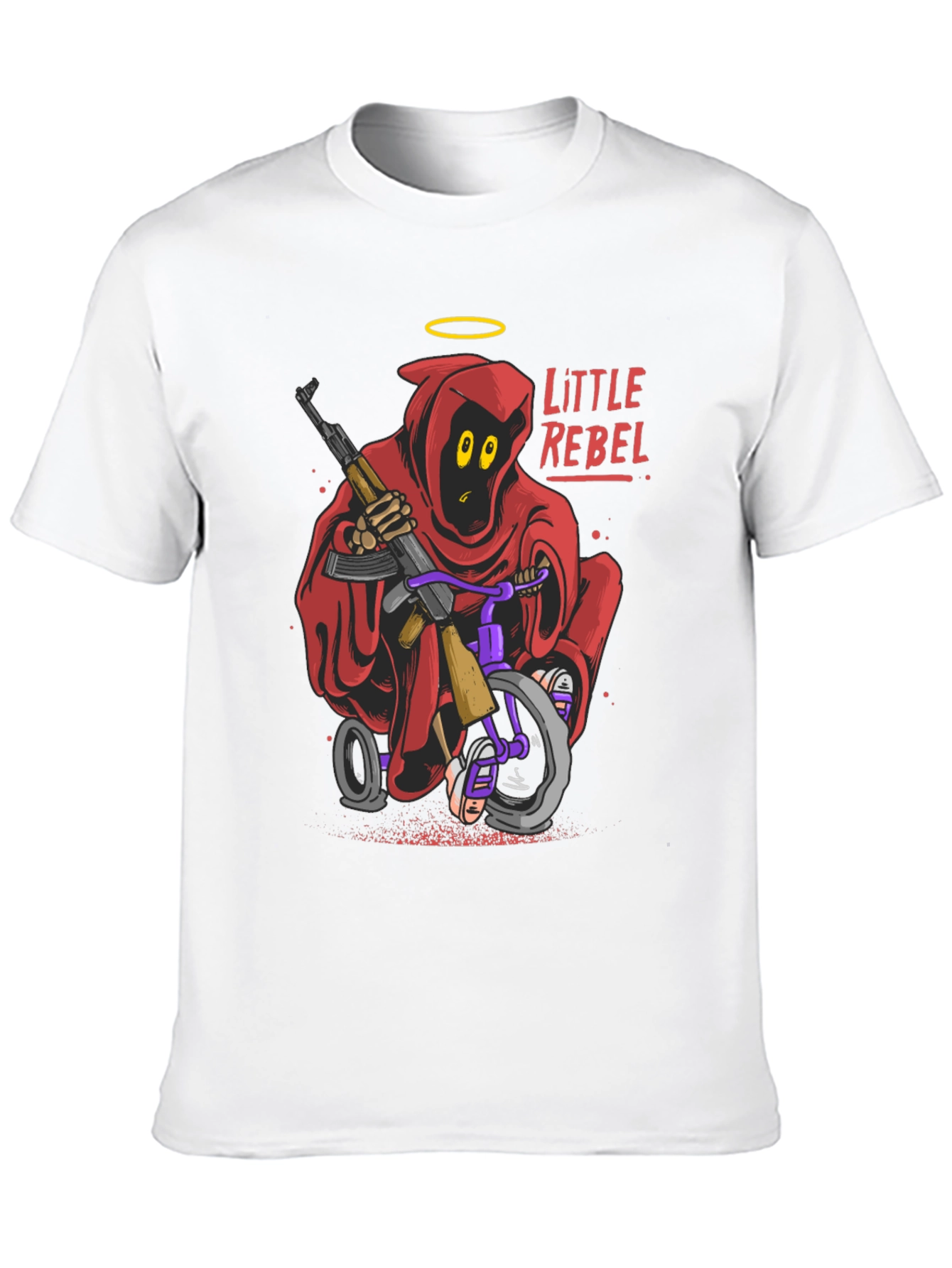 Little Rebel Graphic T-Shirt - Edgy Streetwear