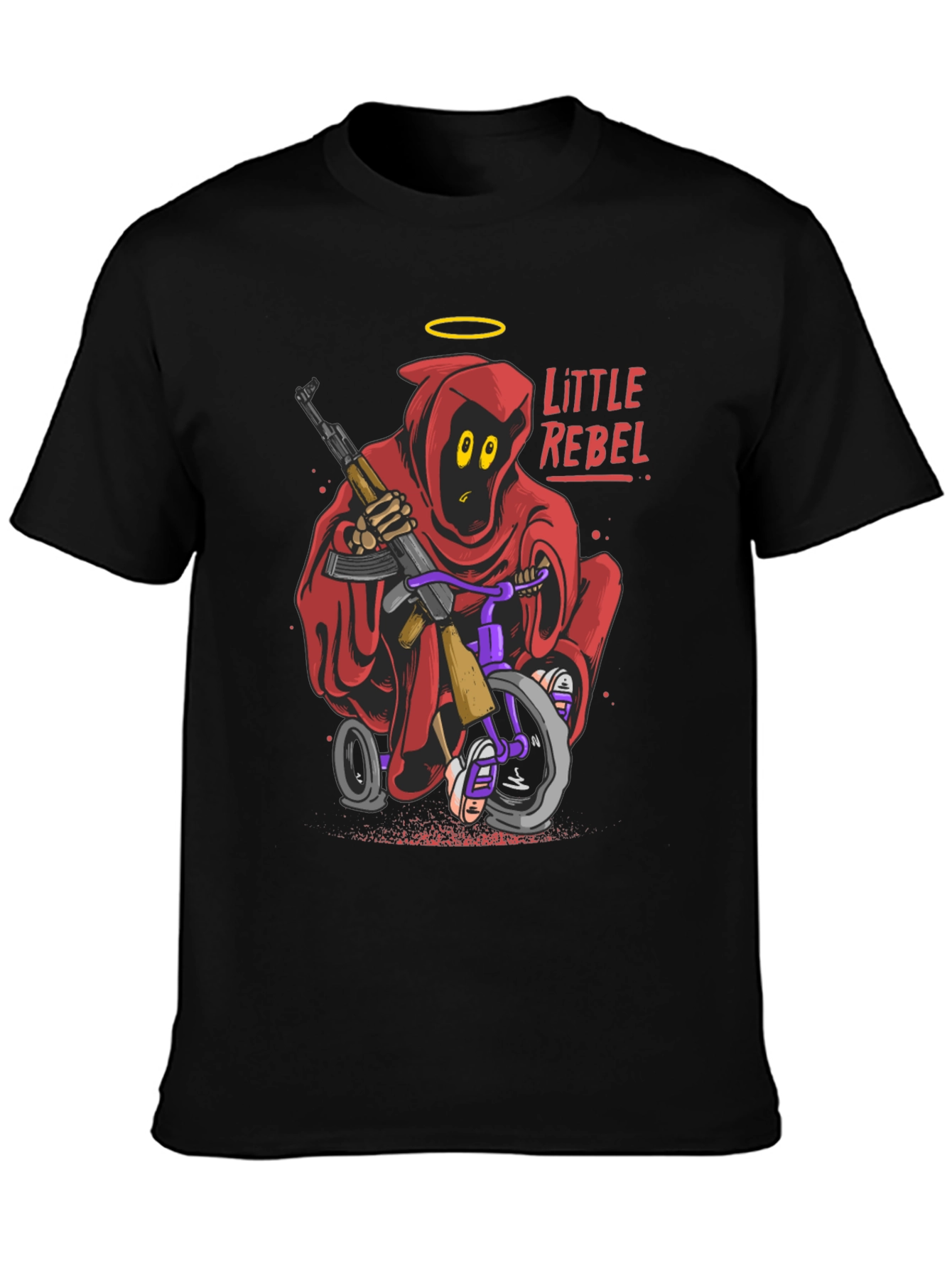 Little Rebel Graphic T-Shirt - Edgy Streetwear