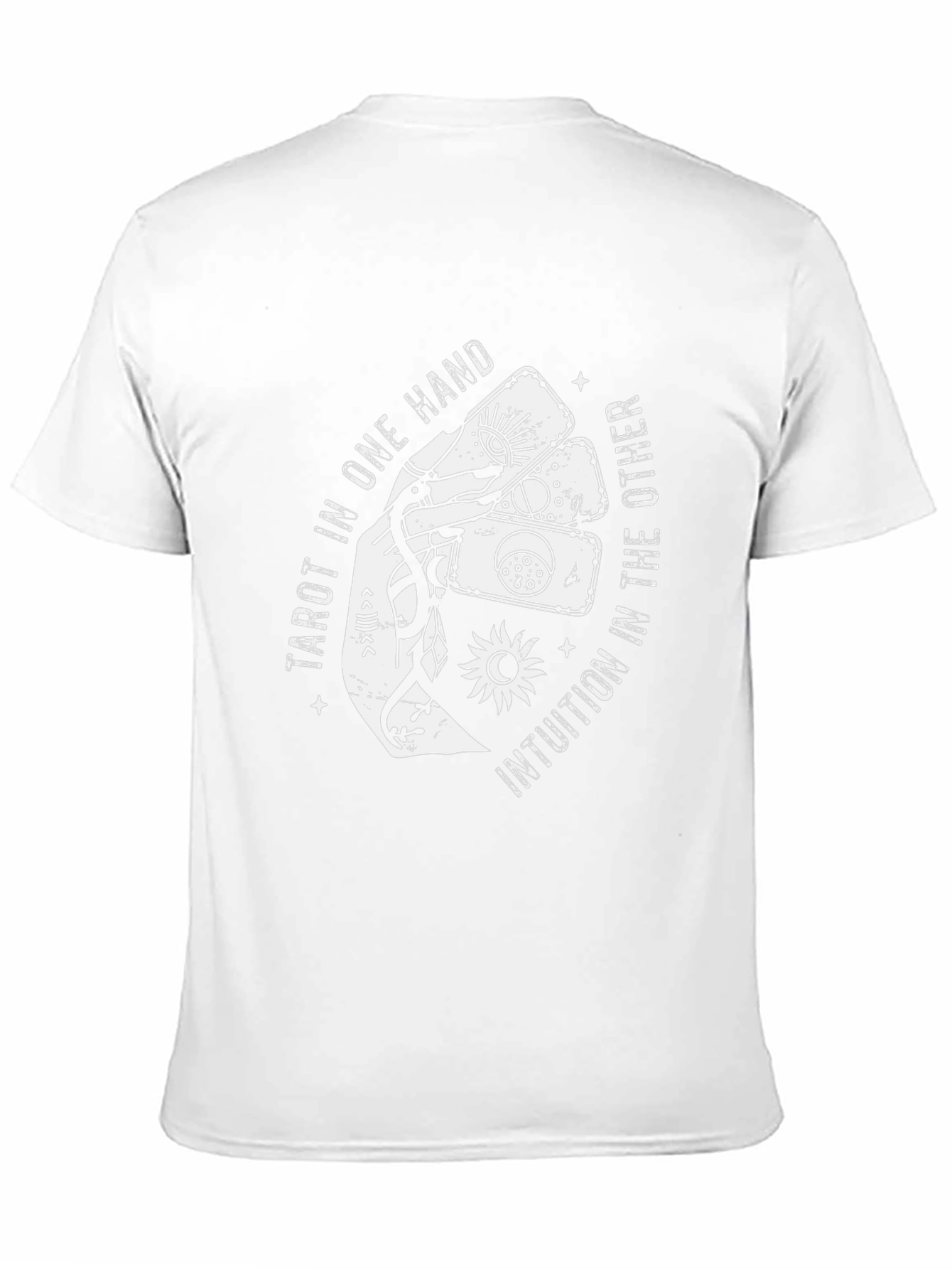 Tarot Intuition Graphic Tee - Unique Design