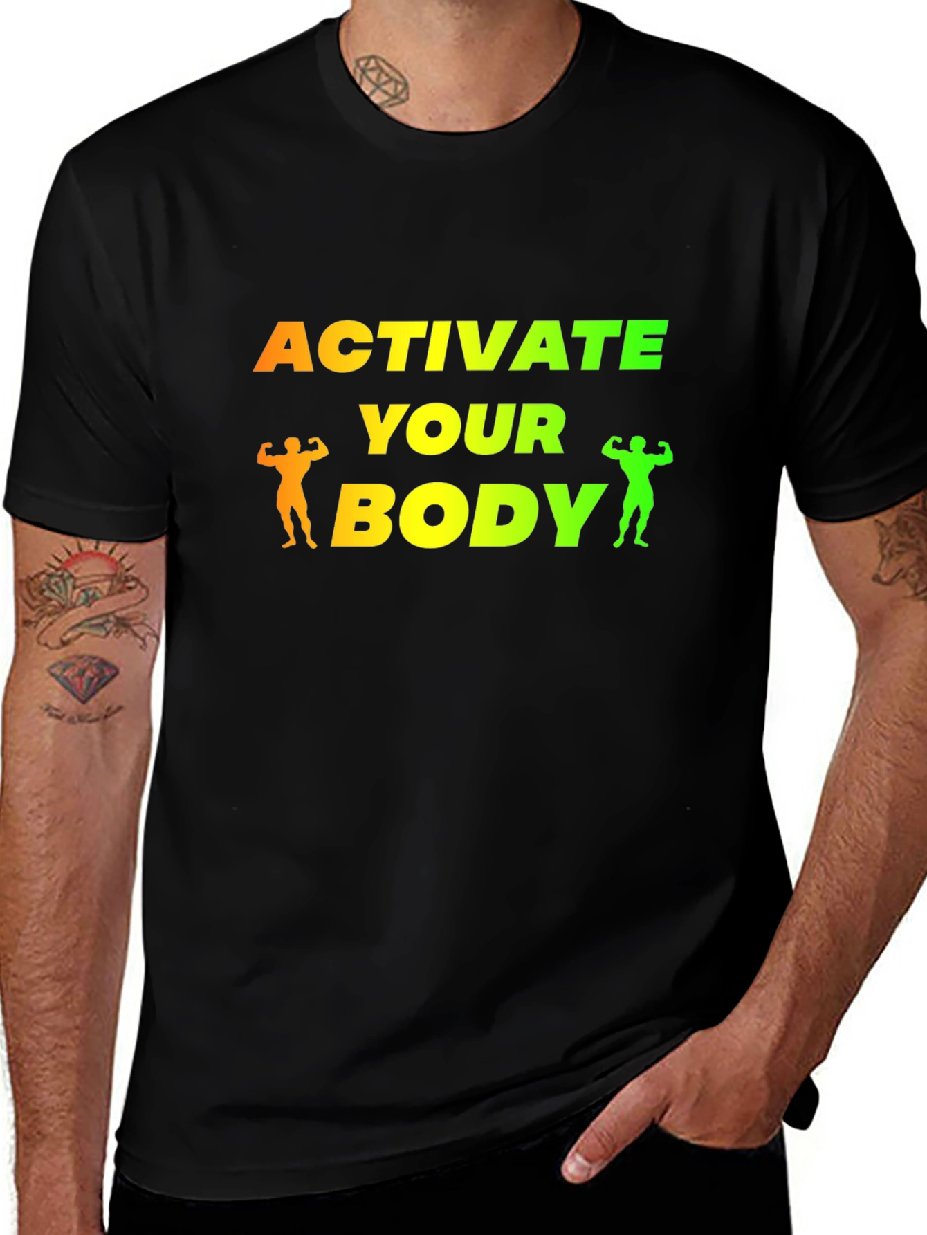 Activate Your Body Graphic T-Shirt
