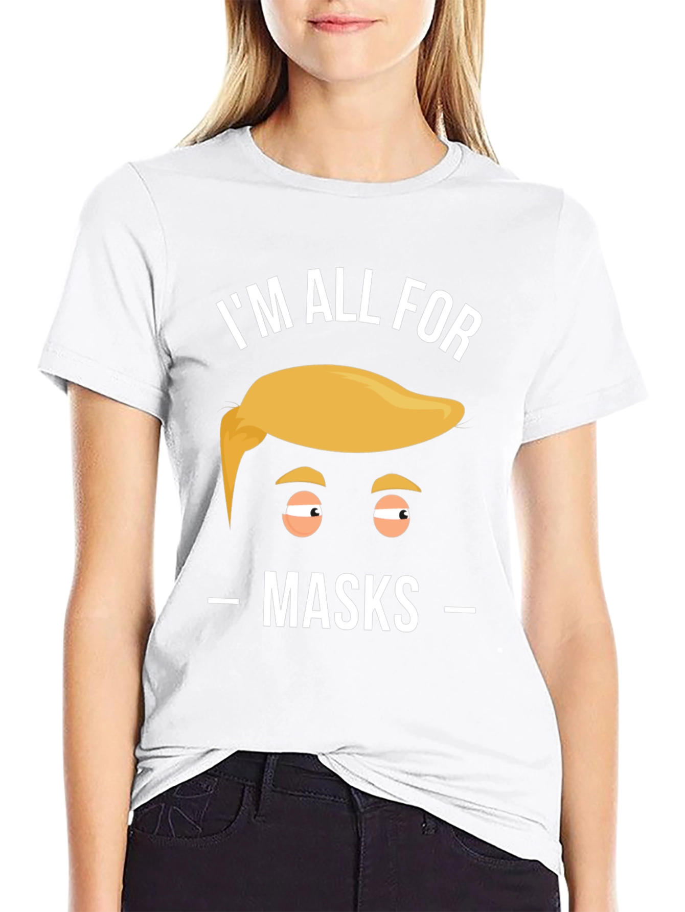 Im All For Masks Graphic Tee