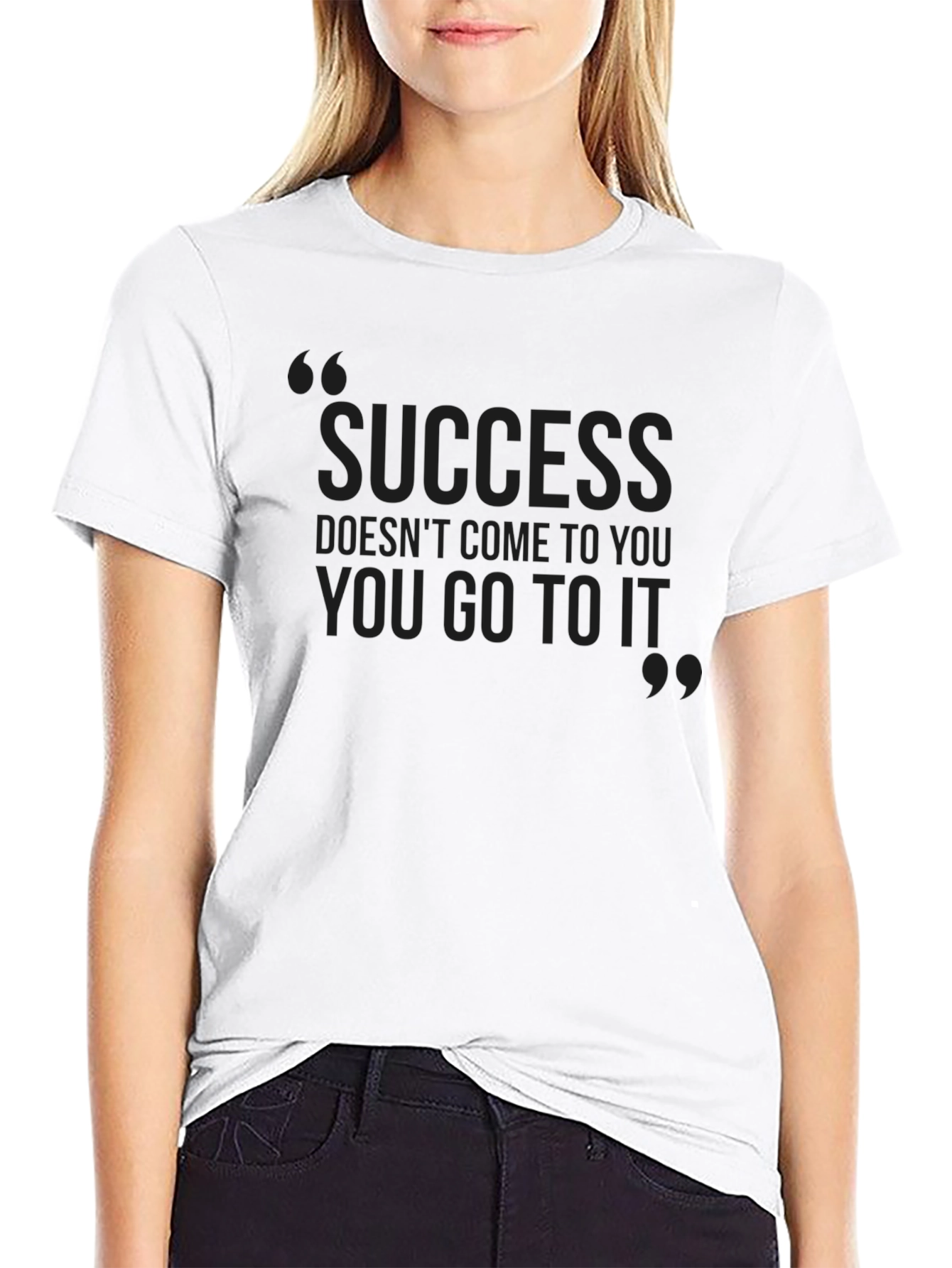 Success Motivation T-Shirt - Black