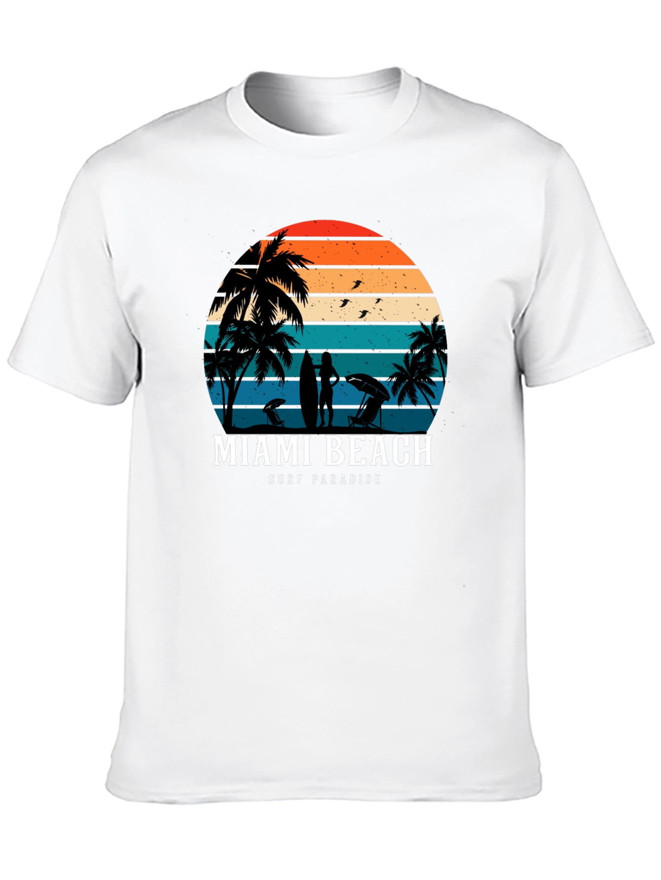 Miami Beach Surf Paradise T-Shirt