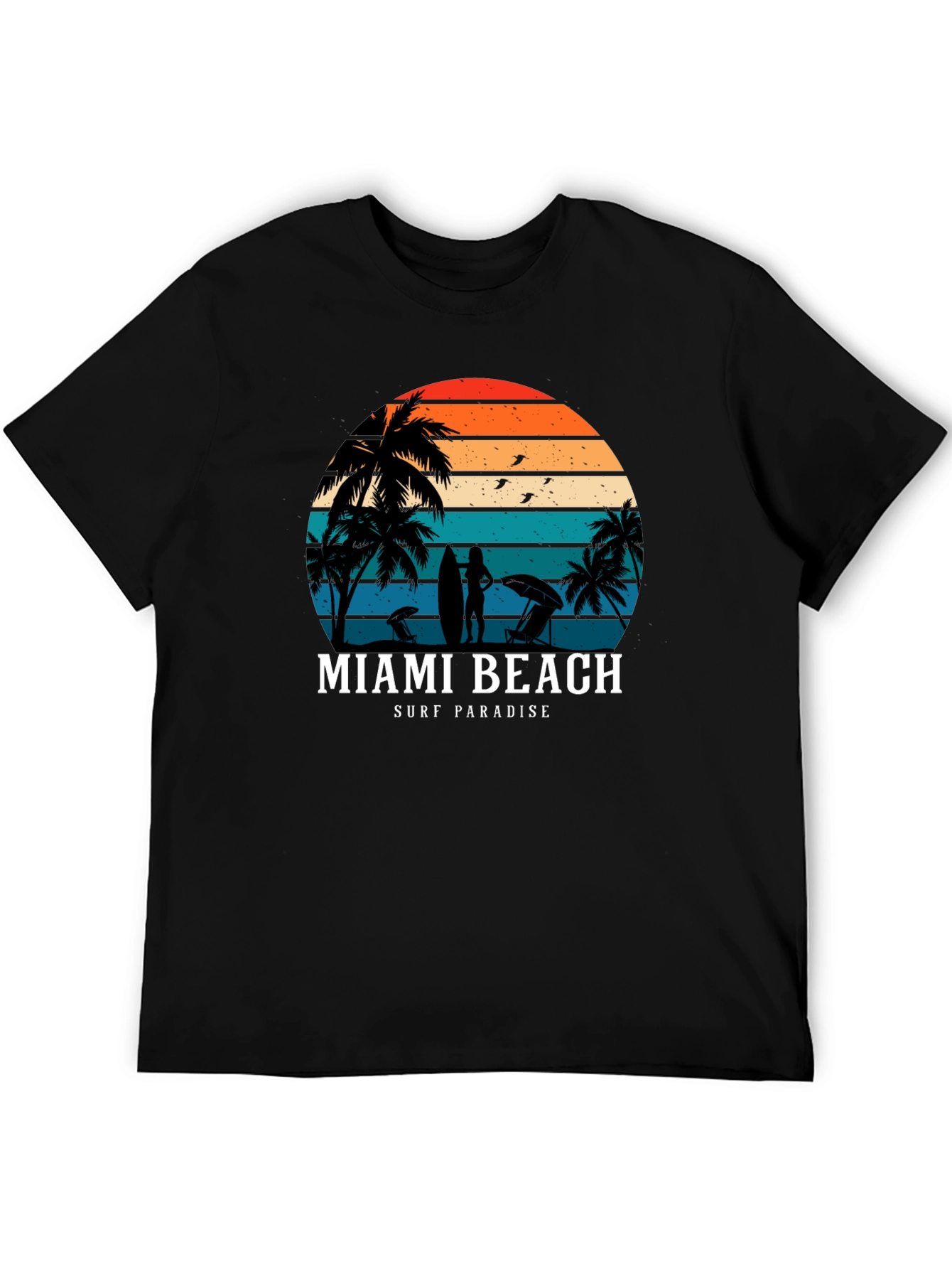 Miami Beach Surf Paradise T-Shirt