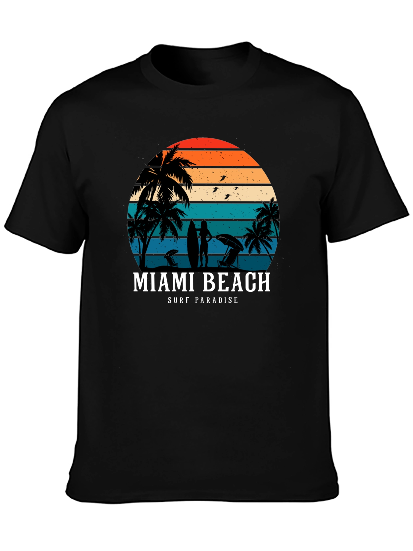 Miami Beach Surf Paradise T-Shirt