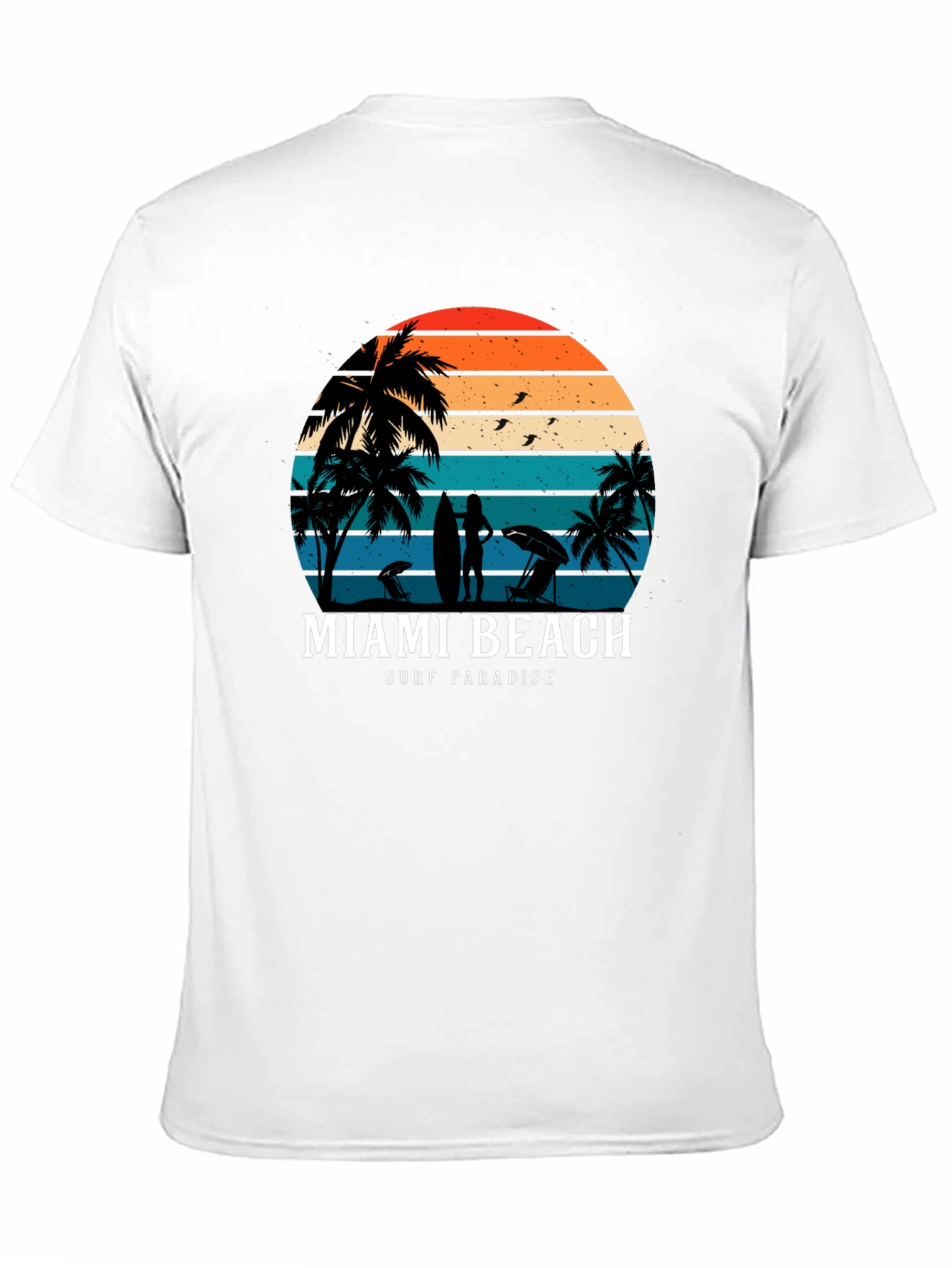 Miami Beach Surf Paradise T-Shirt