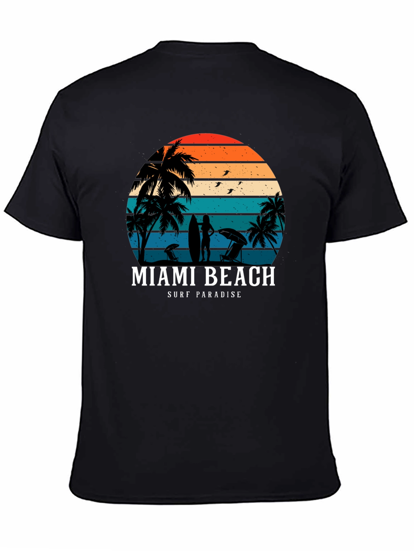 Miami Beach Surf Paradise T-Shirt
