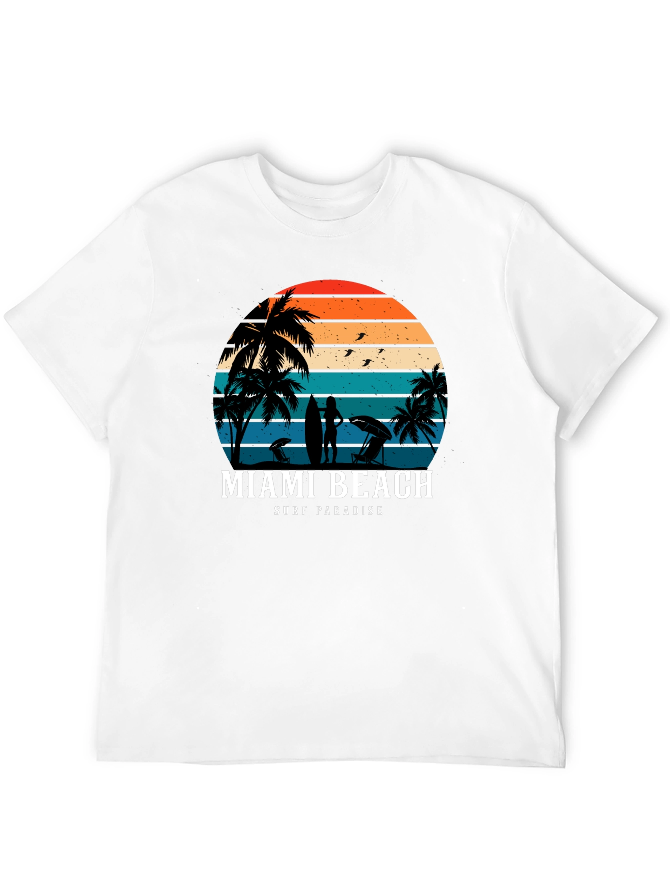 Miami Beach Surf Paradise T-Shirt