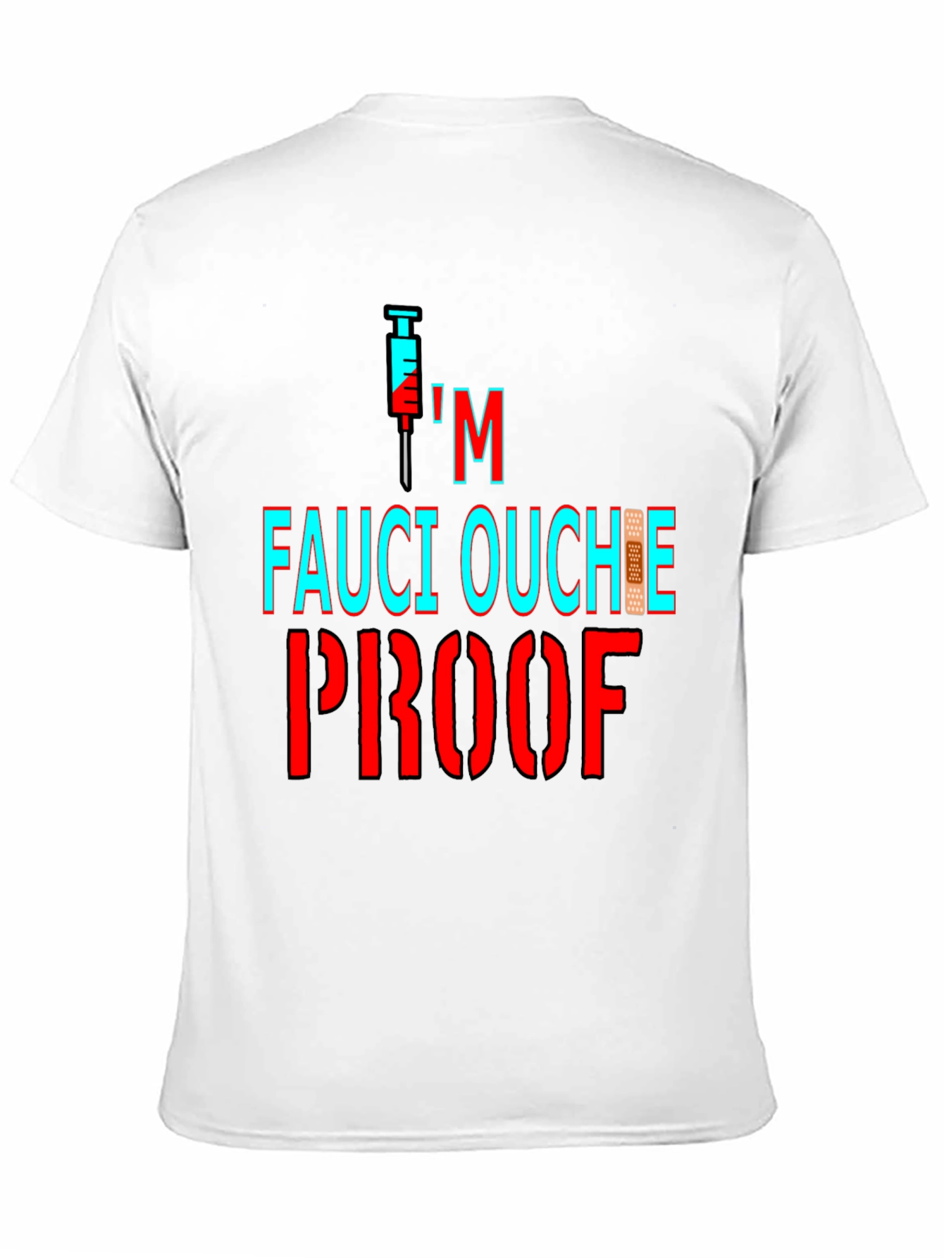 Fauci Ouchie Proof Graphic Tee - Black