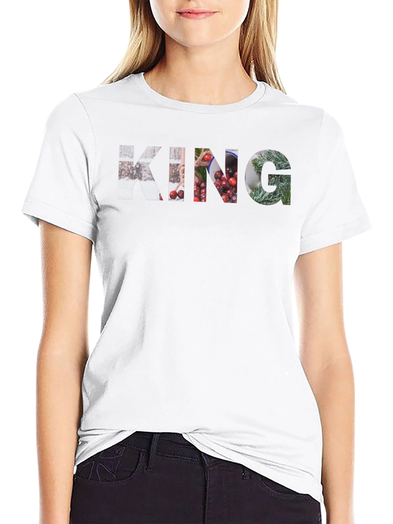 King Graphic Black T-Shirt